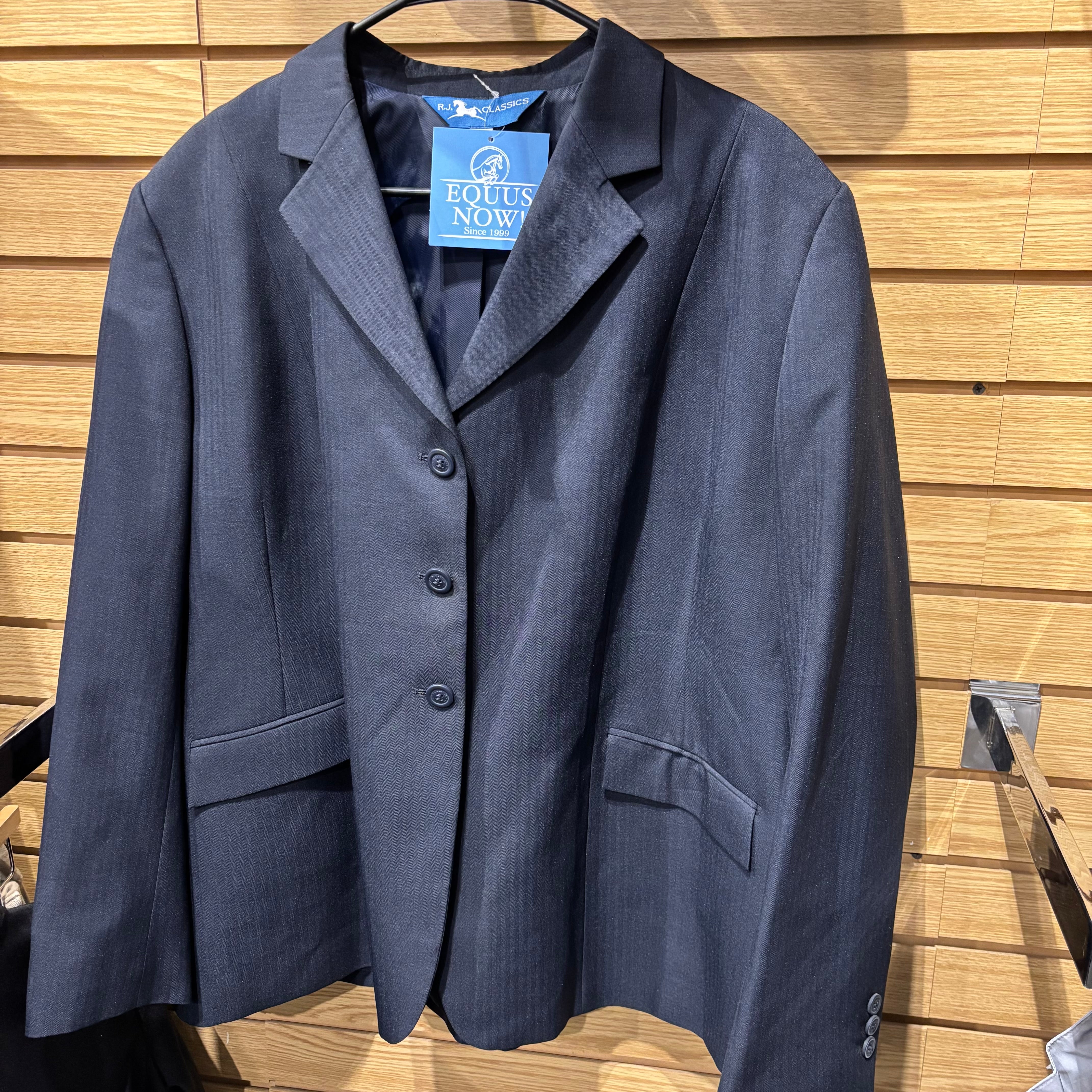 Used RJ Classics 24R Navy Hunt Coat