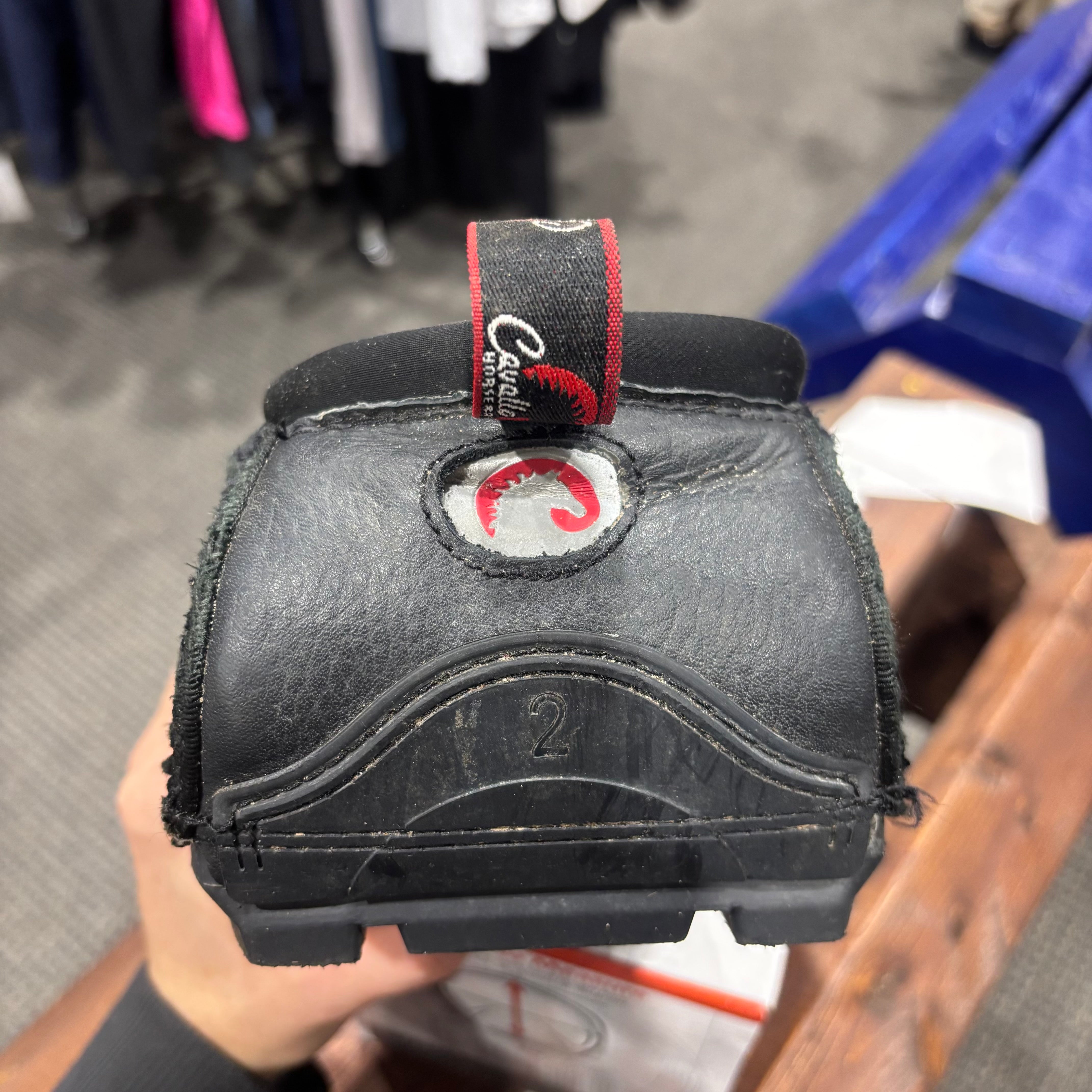 Used 2 Regular Black Cavallo Trek Boot (1)