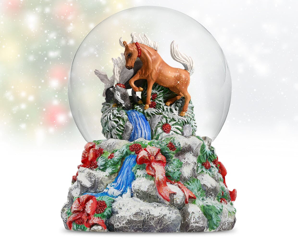 Breyer Winter Woodland | Musical Snow Globe - sku to order - 117425