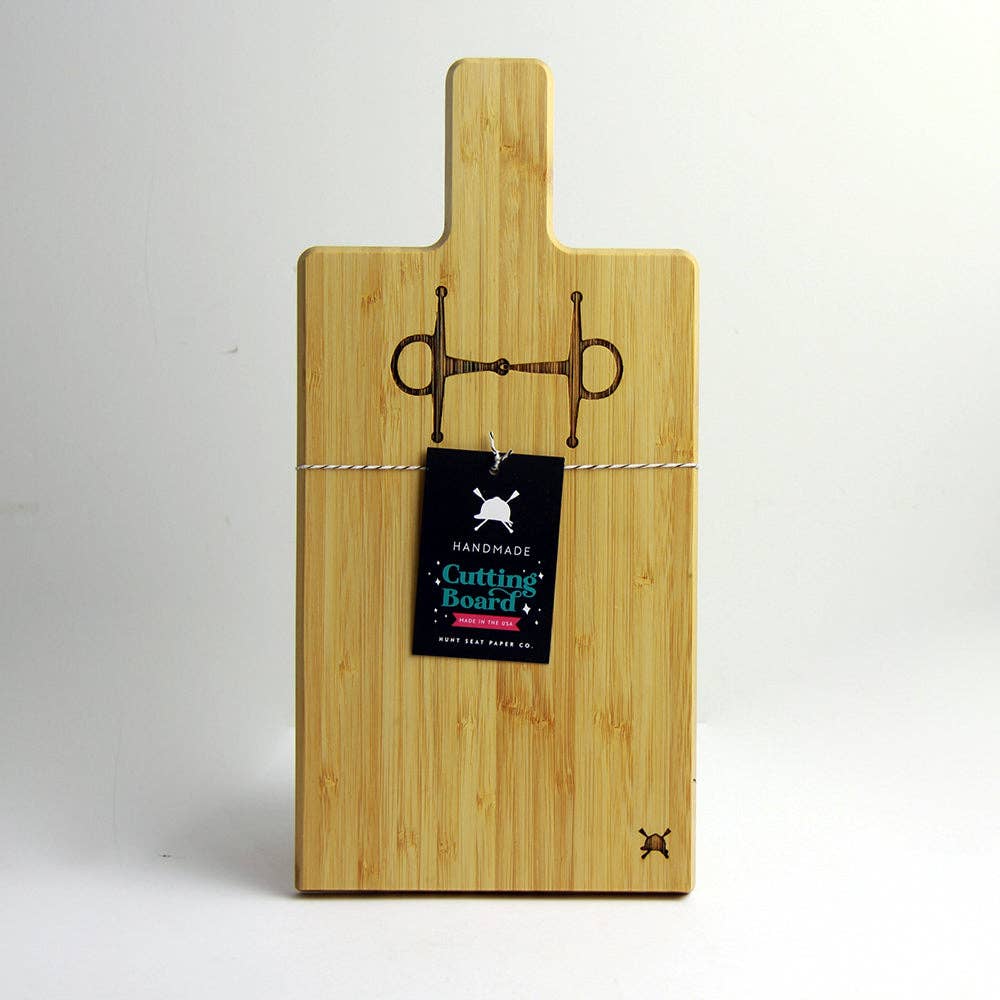 Hunt Seat Paper Co. - Full Cheek Bamboo Mini Charcuterie Board
