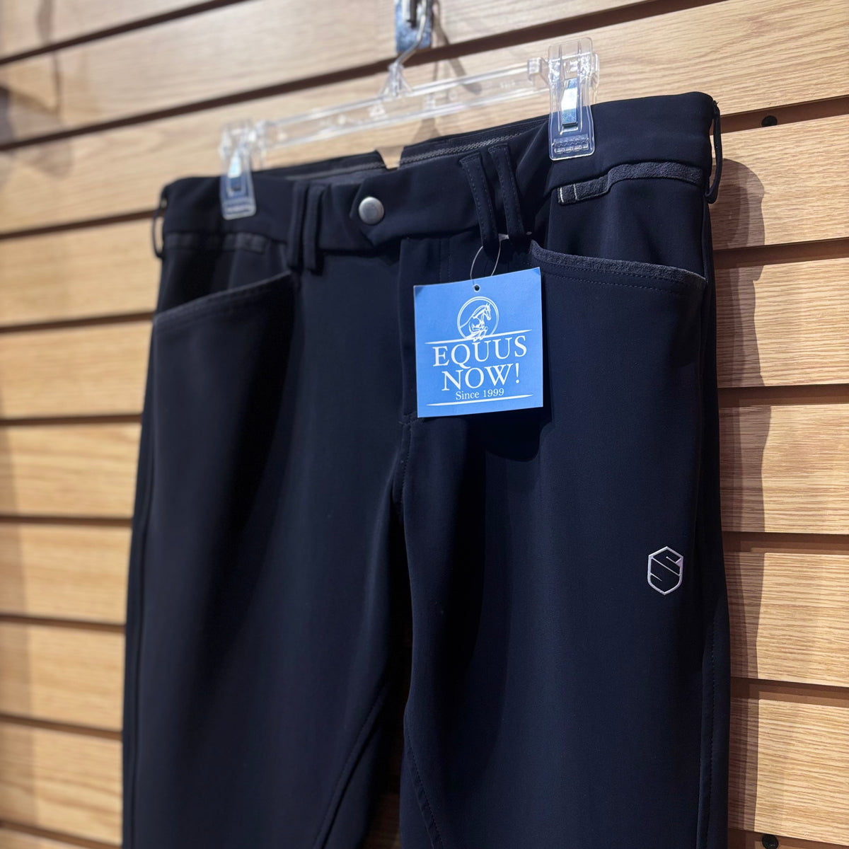 Used Samshield 38 (US 28) Black Knee Patch Breeches