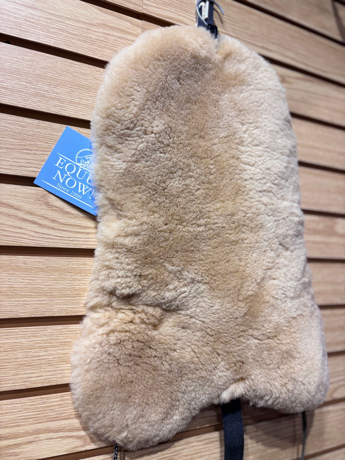 Used Tan Freedom Rider English Seat Saver Merino Sheepskin