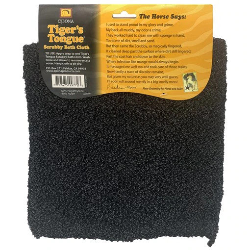 Epona Tigers Tongue Scrubby Bath Cloth - sku to order - 116247