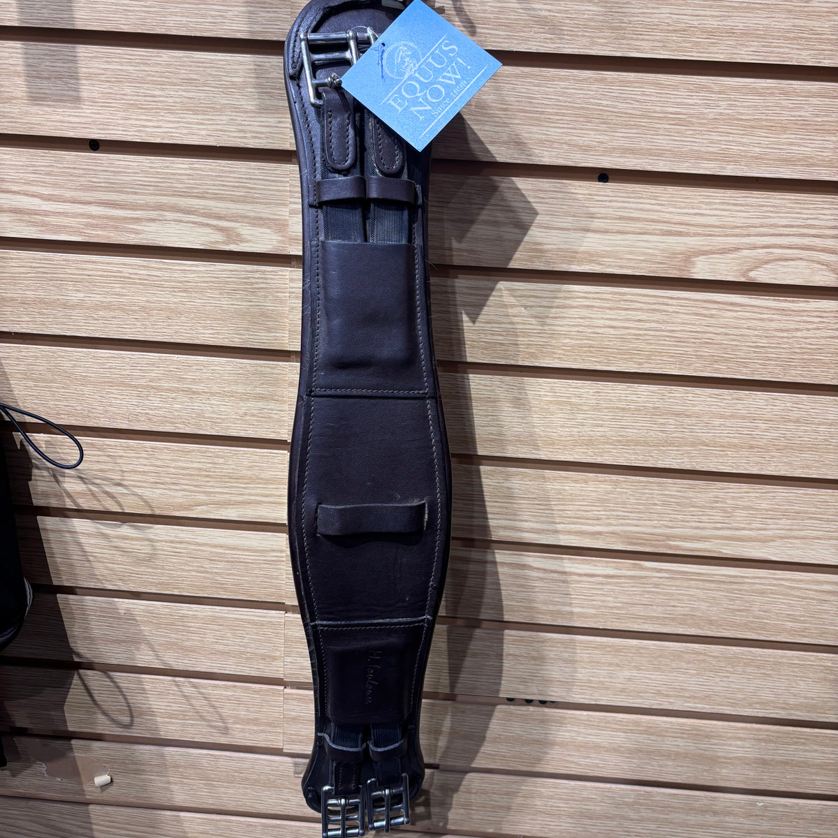 Used 24" Brown M Toulouse Dressage Girth