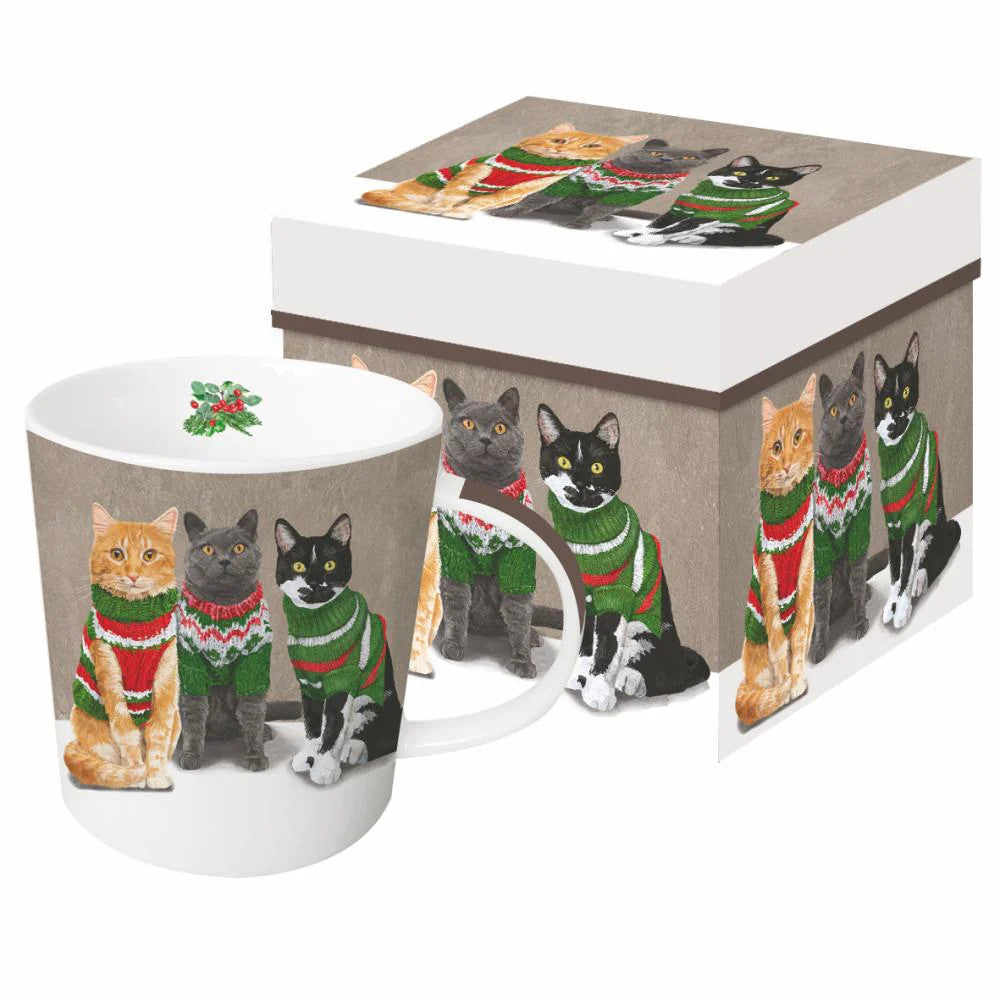 Sweater Cats Gift-Boxed Mug - sku to order - 60048543