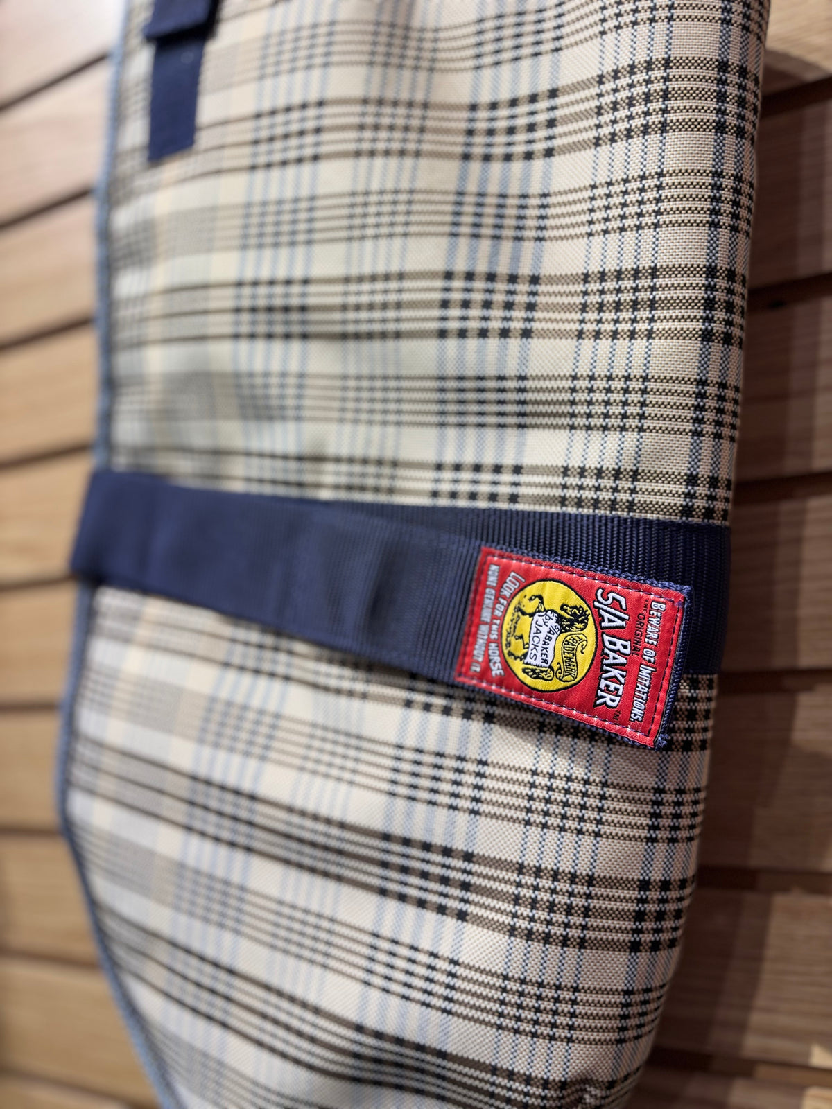 Used XL Plaid 5/A Baker Dog Jacket