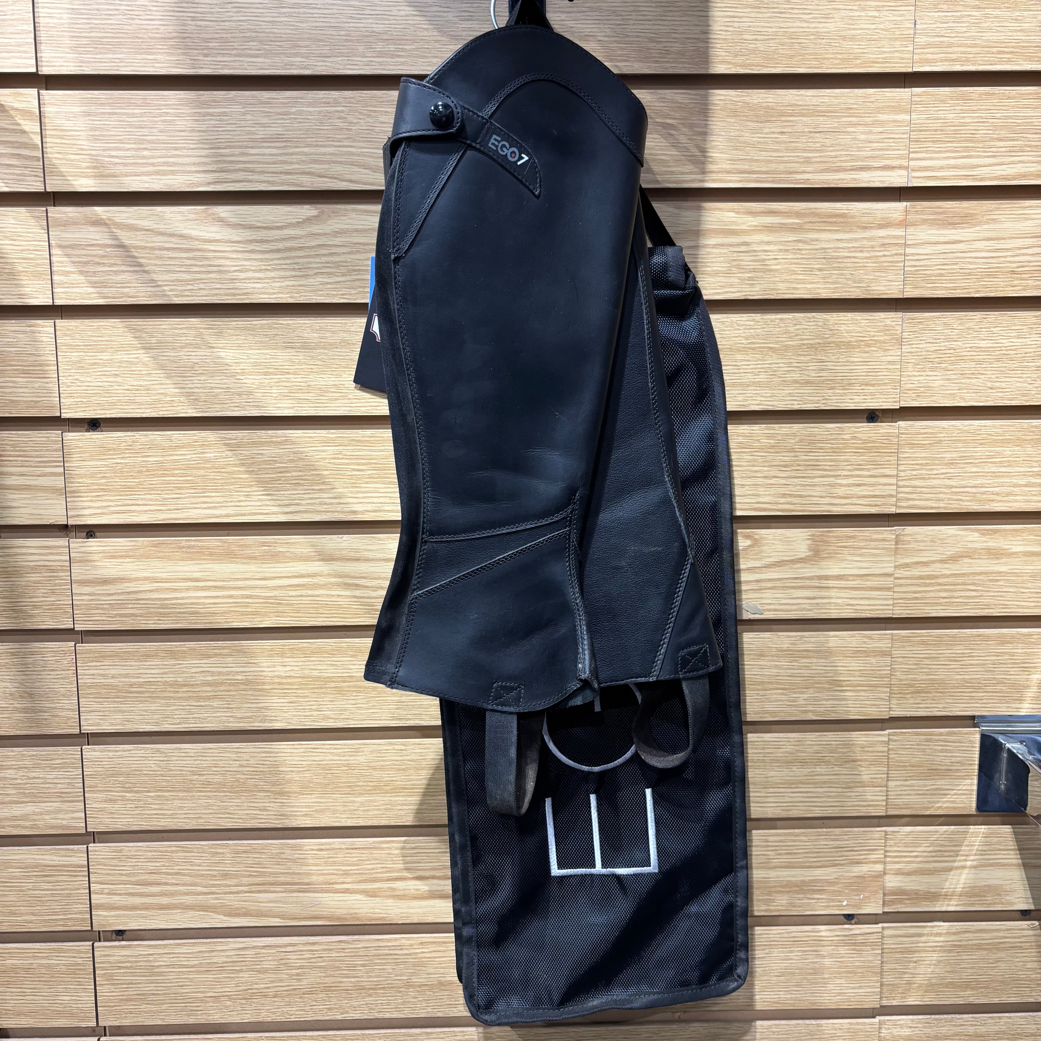 Used Medium Black Ego7 Lyra Half Chaps