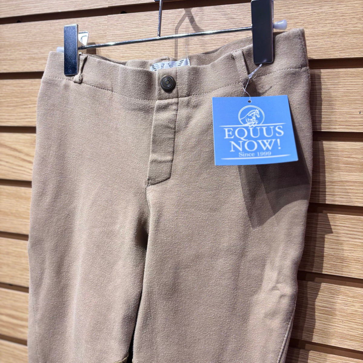 Used Youth 14 Tan Knee Patch Jods