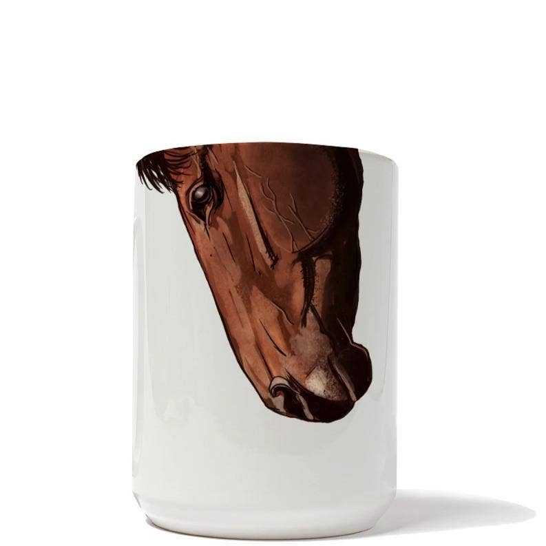 American Brand Studio - Brown Horse Snout Mug