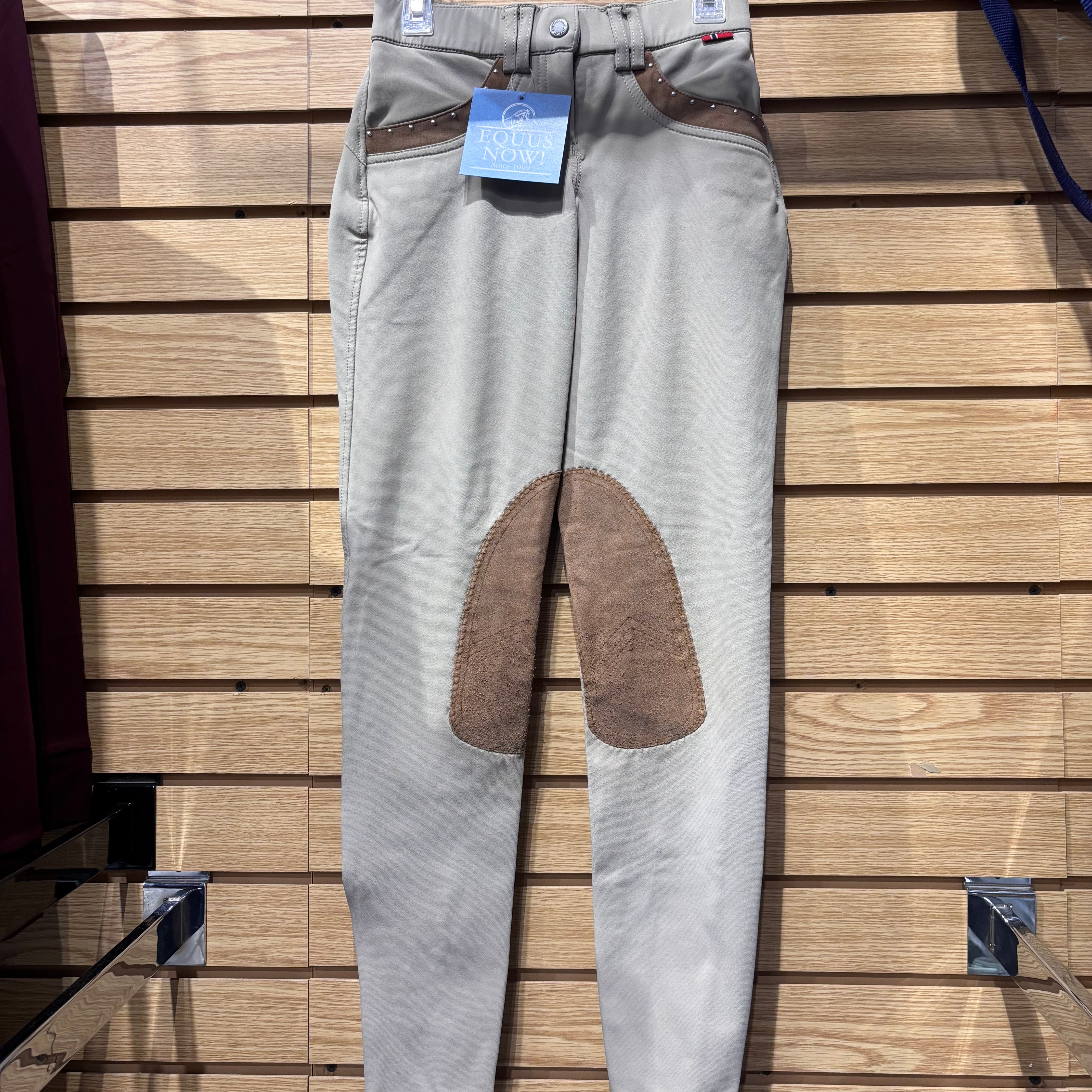 Used 20 Tan B Vertigo Knee Patch Breeches