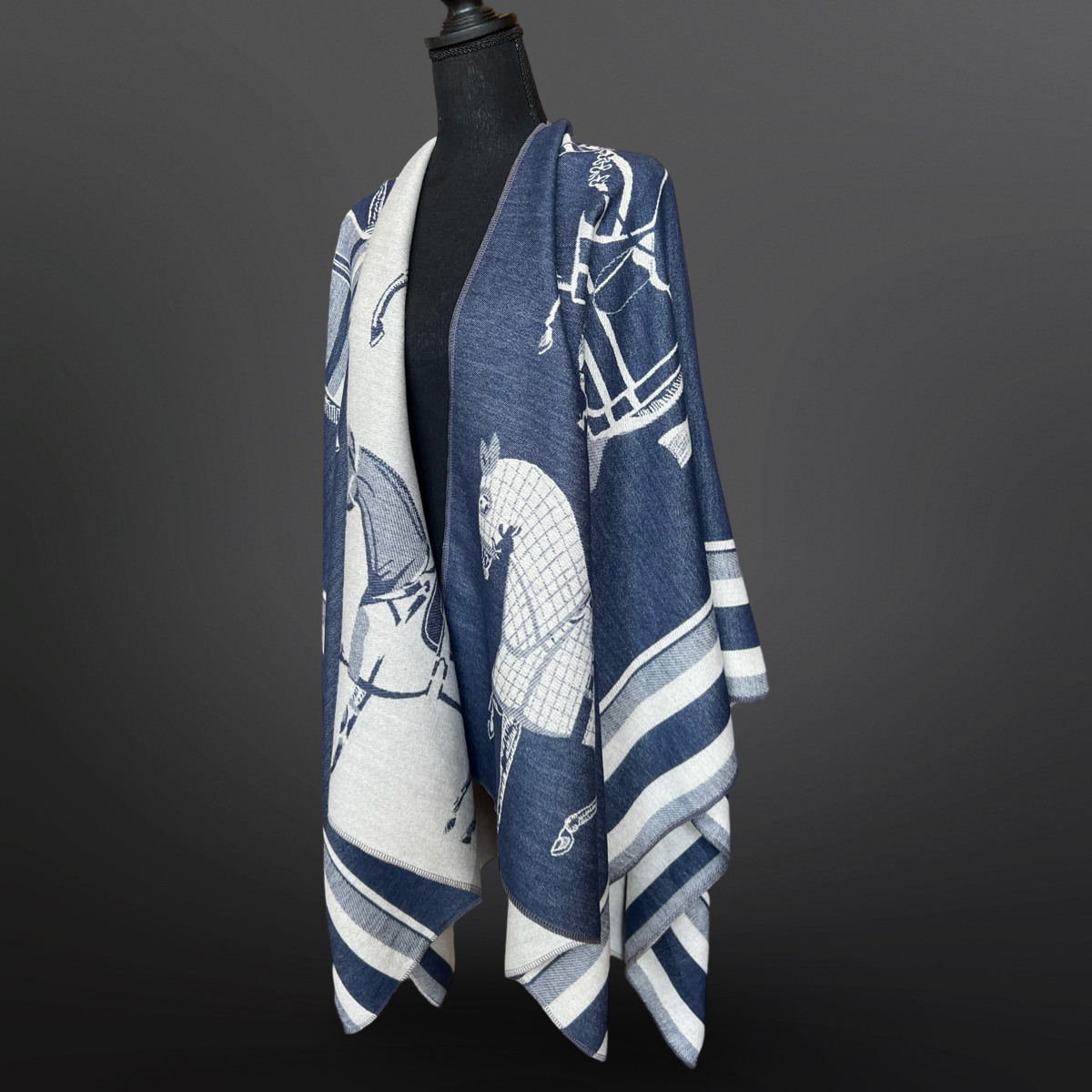 Westrian International - Equestrian Horse Blanket Shawl Wrap Scarf