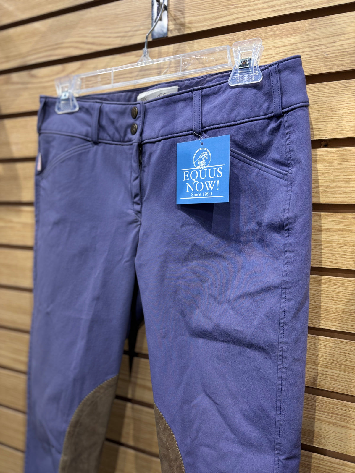 Used 30 Lilac Tailored Sportsman Knee Patch Breeches