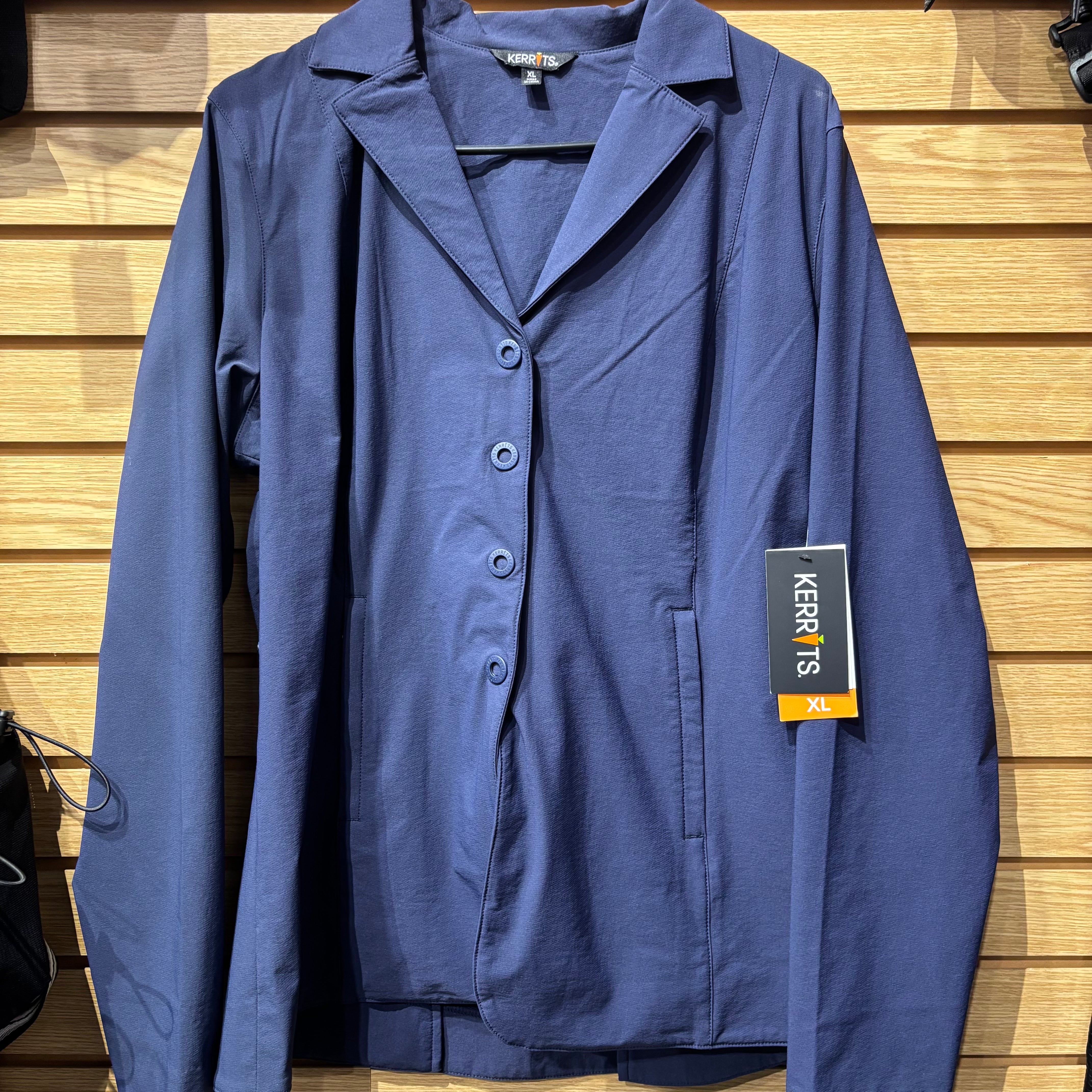 Used XL Navy Kerrits Stretch Competitor Show Coat