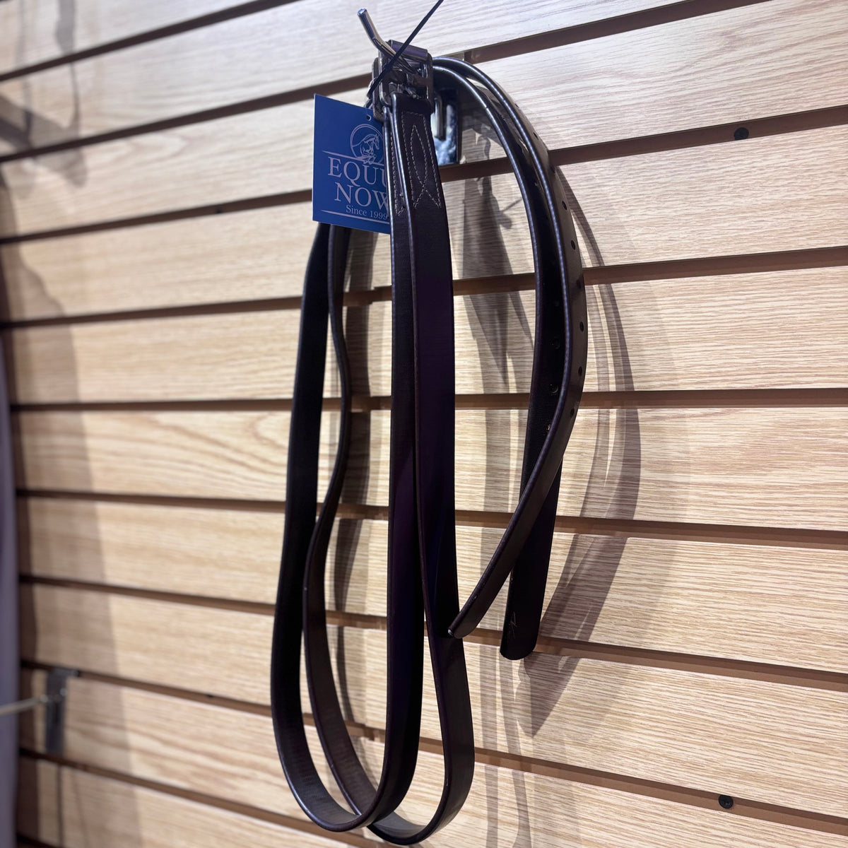Used 58" Brown Synthetic Stirrup Leathers