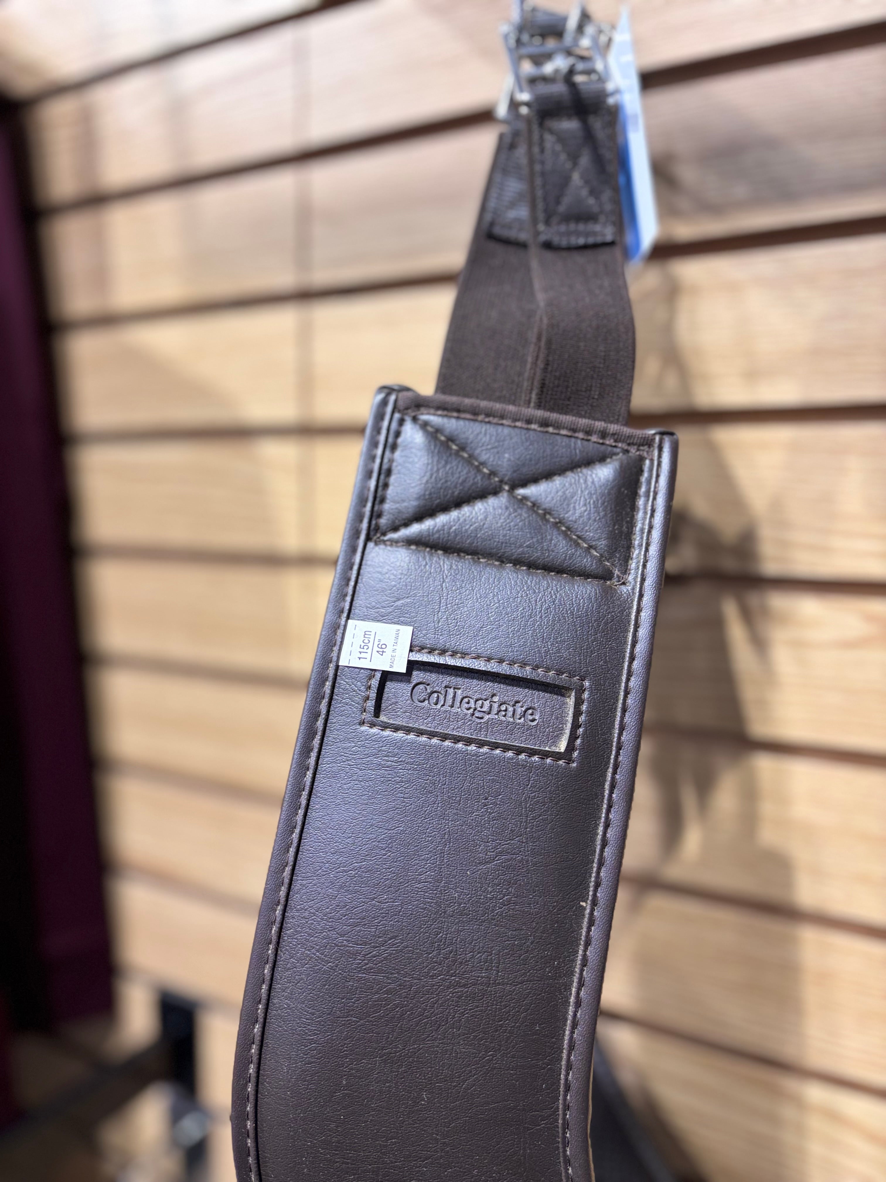 Used 46" Brown Collegiate Anatomic Synthetic Girth