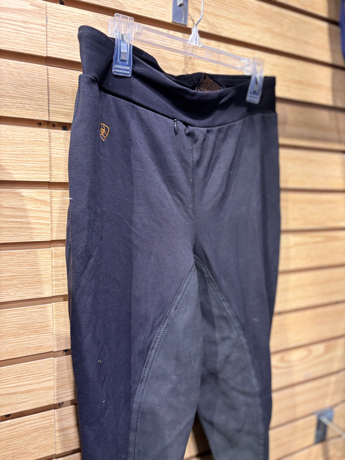 Used Large Black Ariat Full Seat Tights