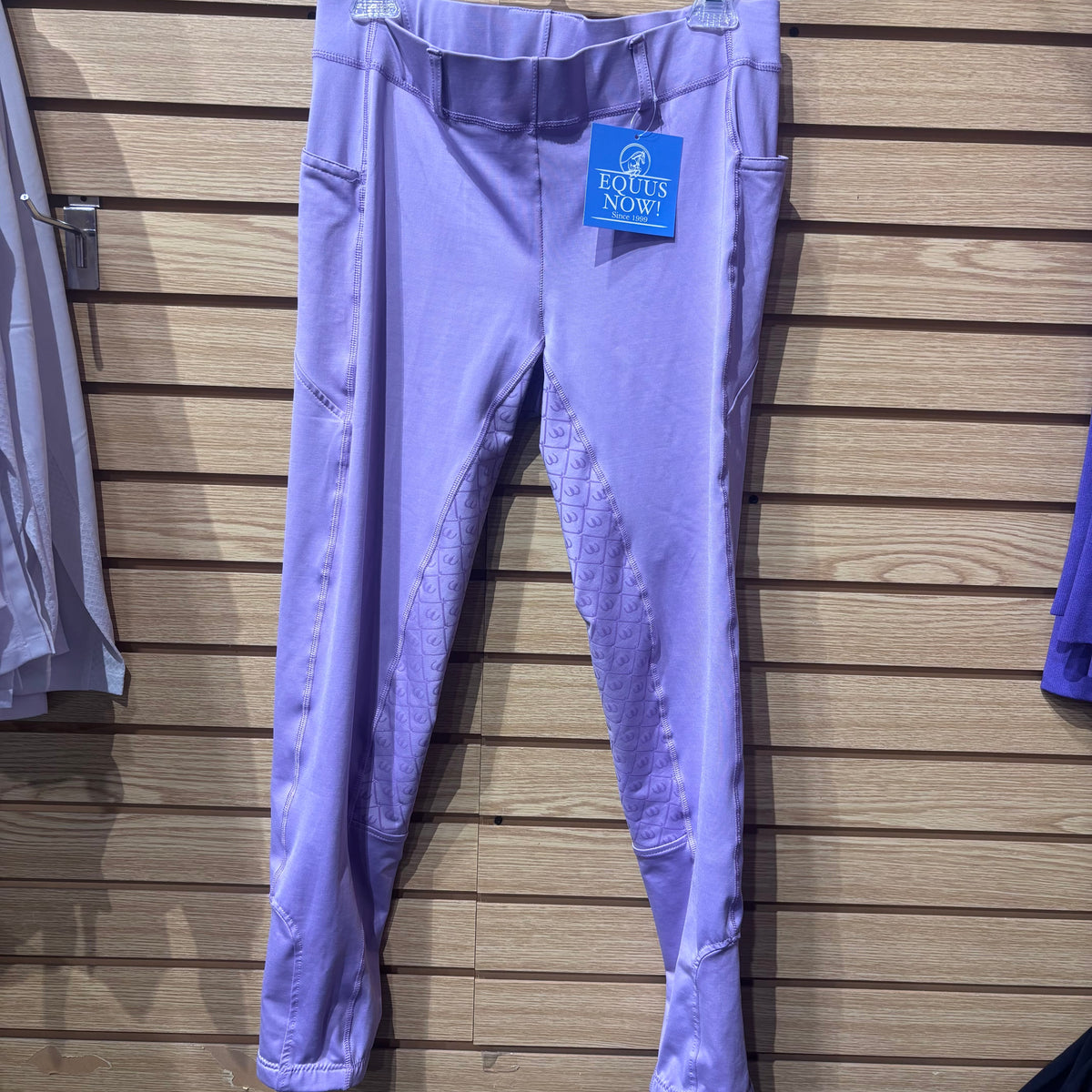 Used XL (32) Lilac Ovation Silicone Full Seat Tights