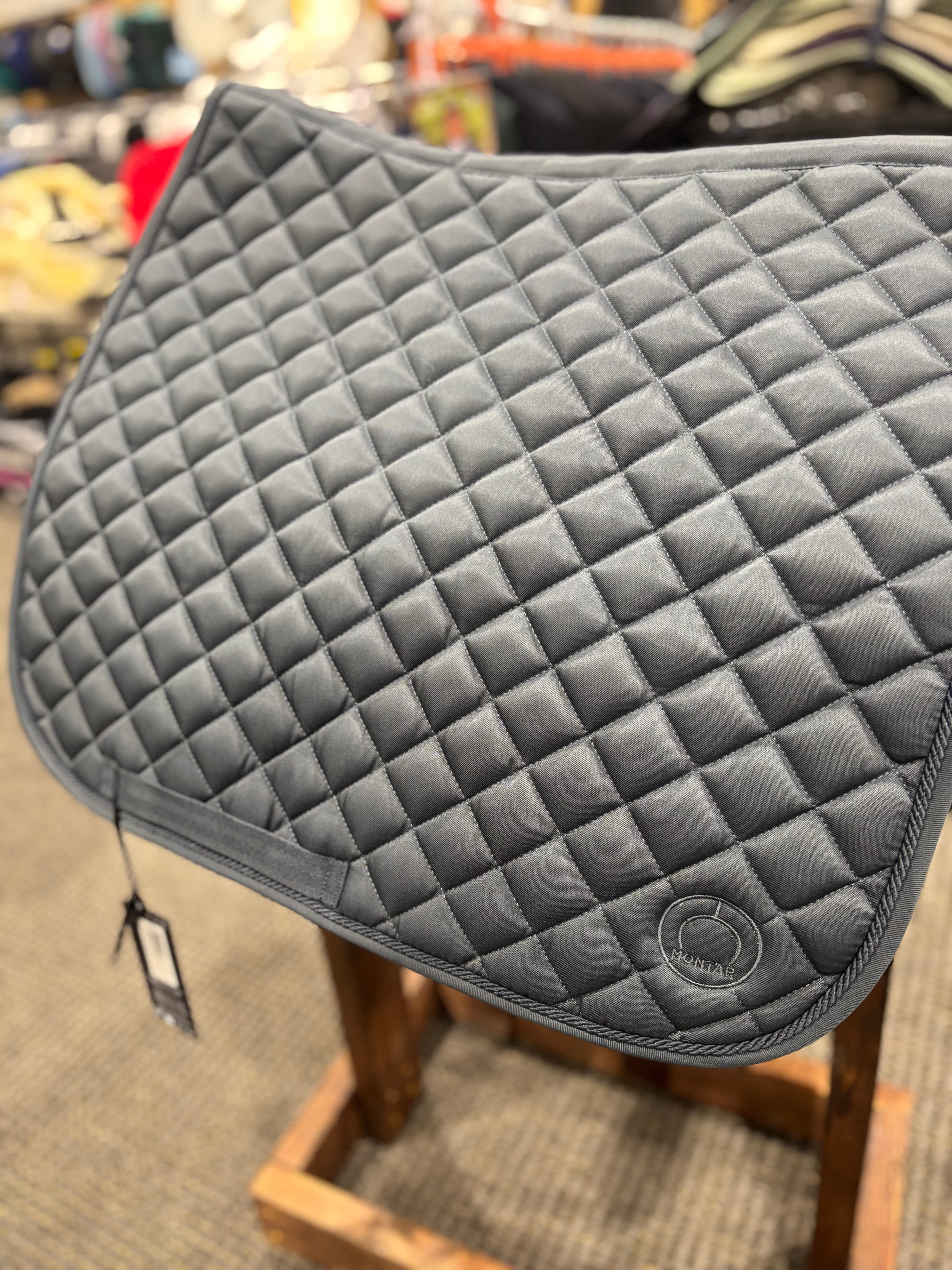 Used Slate Montar Dressage Saddle Pad Cob