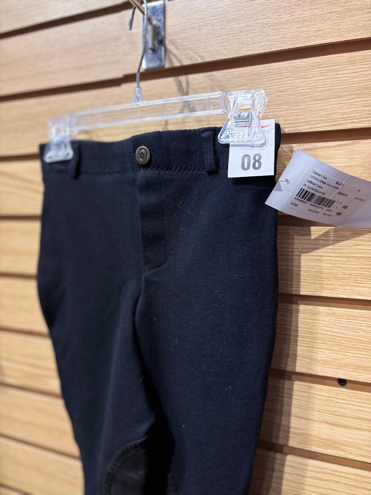 Used Youth 8 Black Tuffrider Jods