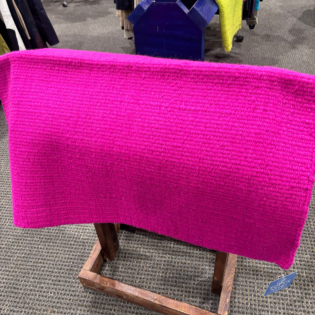Used Mayatex Hot Pink Western Saddle Pad