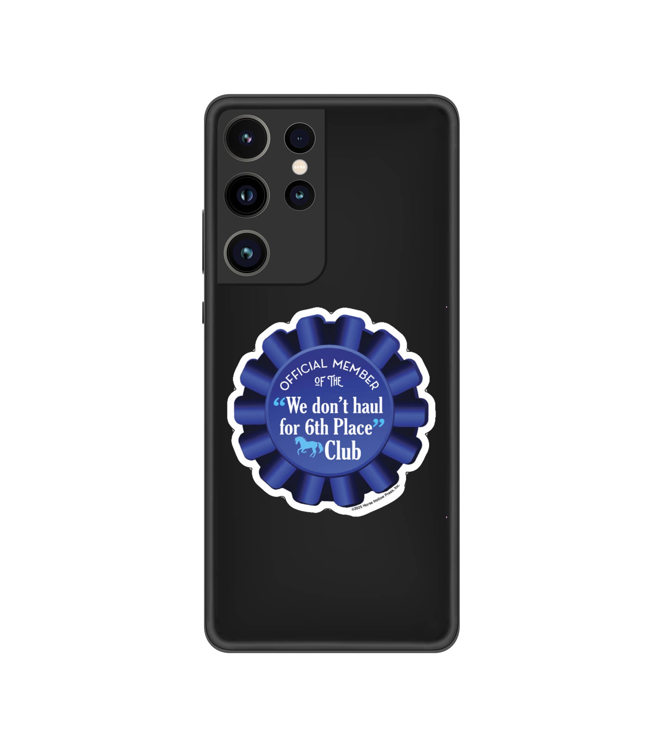 3" Tumbler Horse Sticker / Haul for 6th Place / WATERPROOF