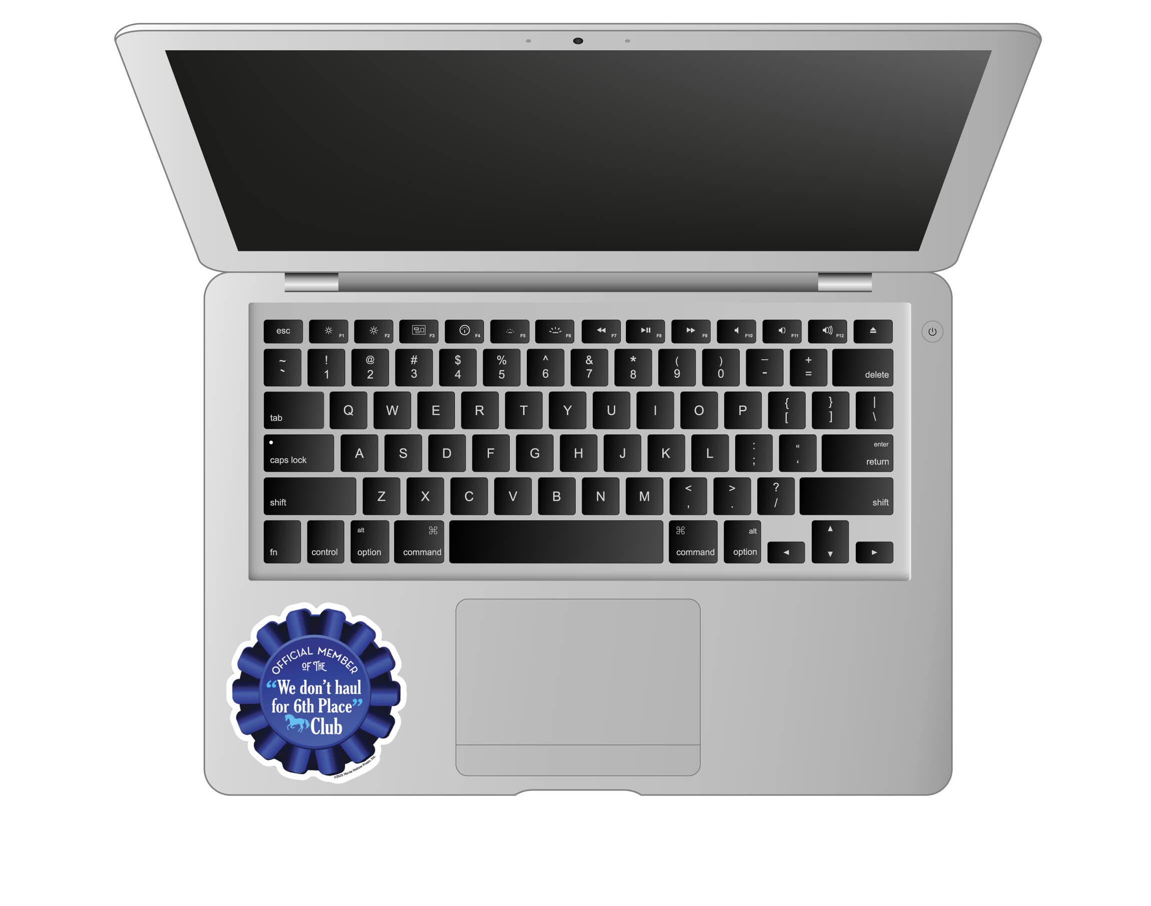 3" Tumbler Horse Sticker / Haul for 6th Place / WATERPROOF