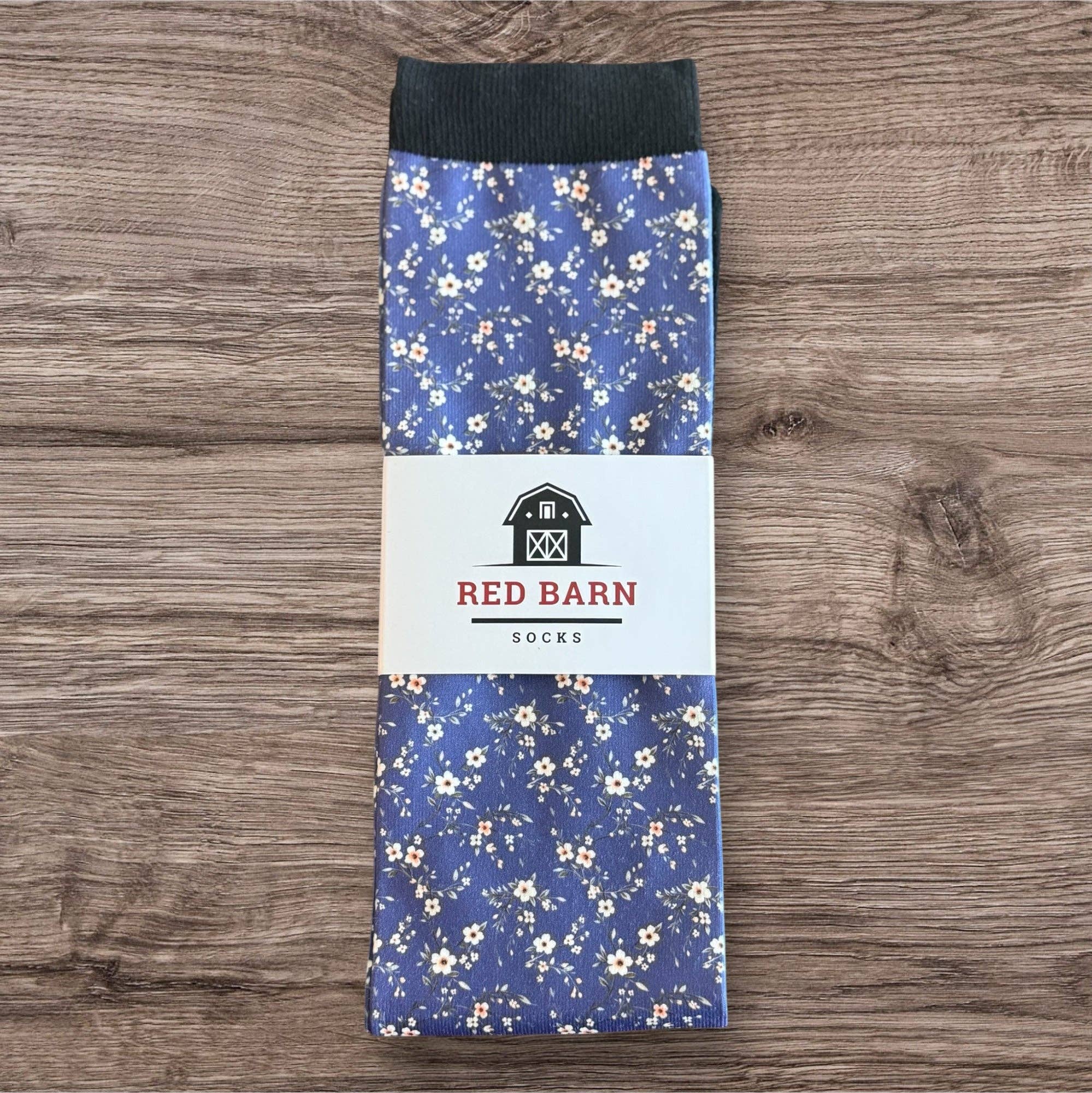 Red Barn Socks - Petal Poppin'