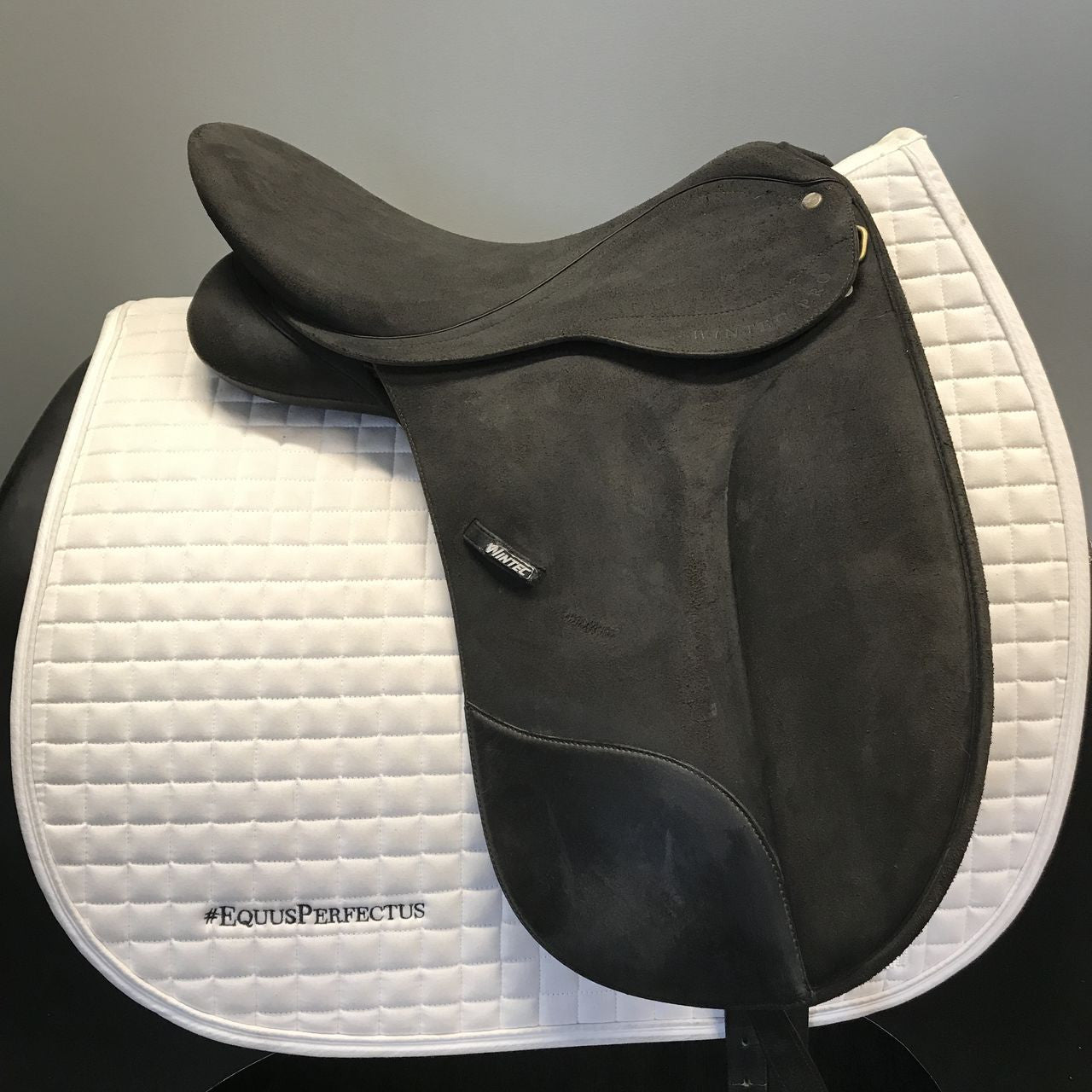 Used Wintec Pro Dressage Saddle 17"  Wide Tree - sku to order - 4002776