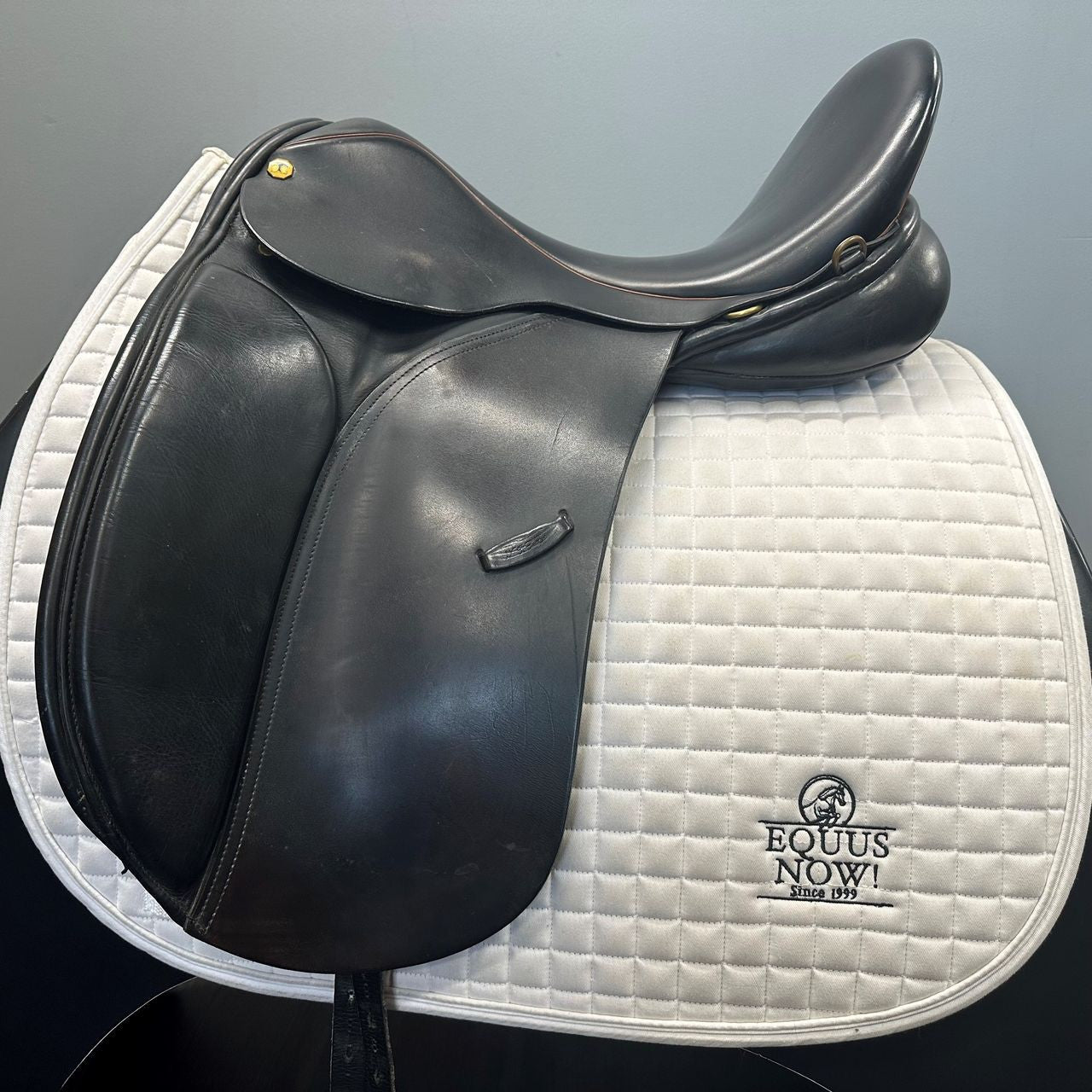 Used Exselle Custom Dressage Saddle 19" Medium Tree - sku to order - 4002954