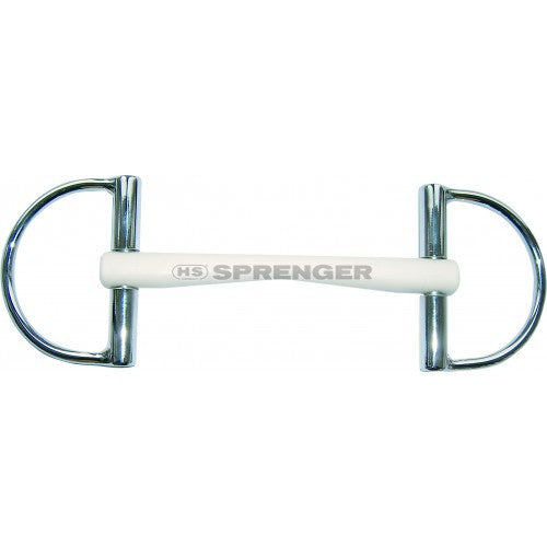 Herm Sprenger Duo D-Ring Snaffle Bit - 16 mm - main