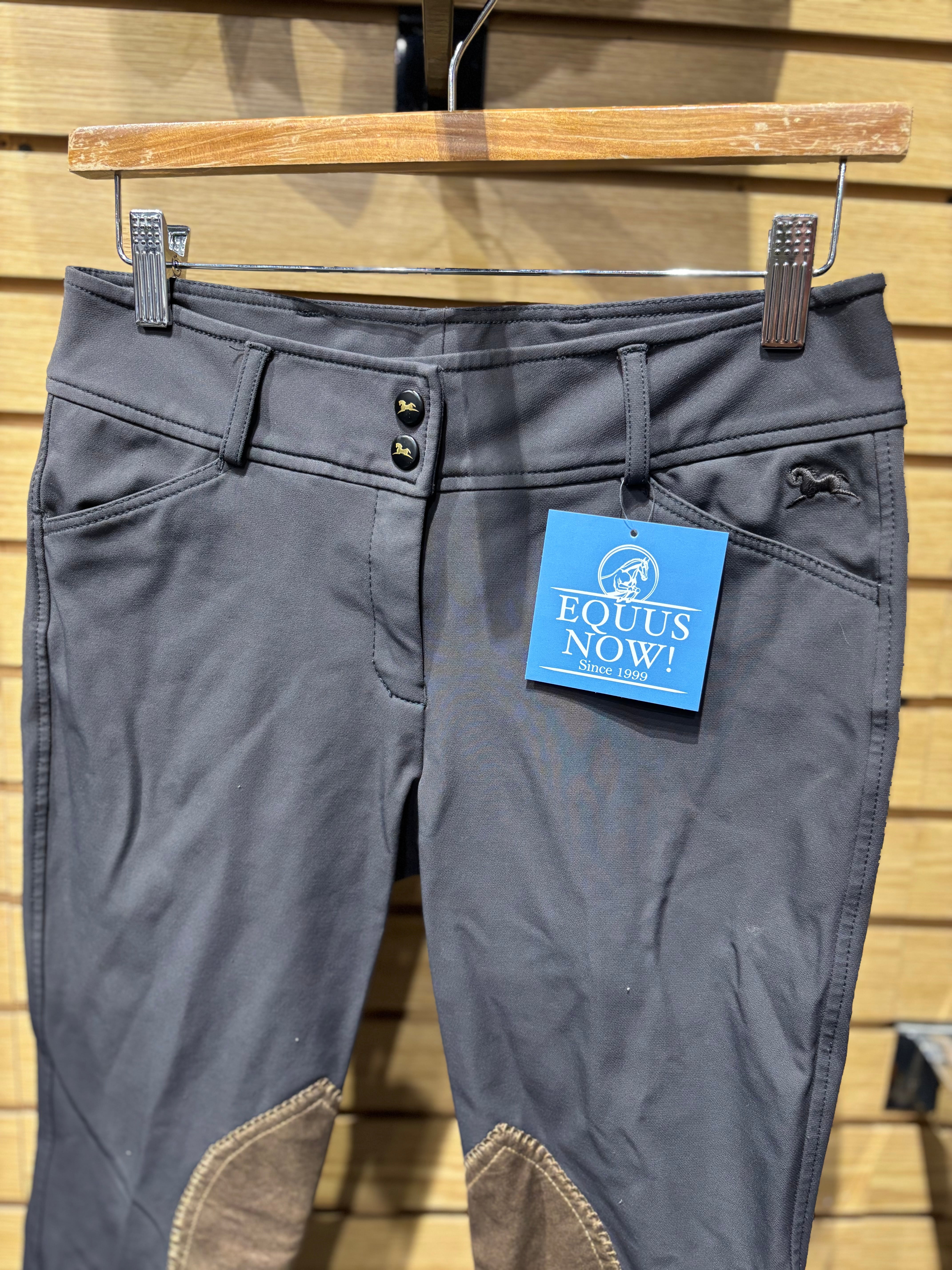Used RJ Classics 28R Dark Grey Breeches
