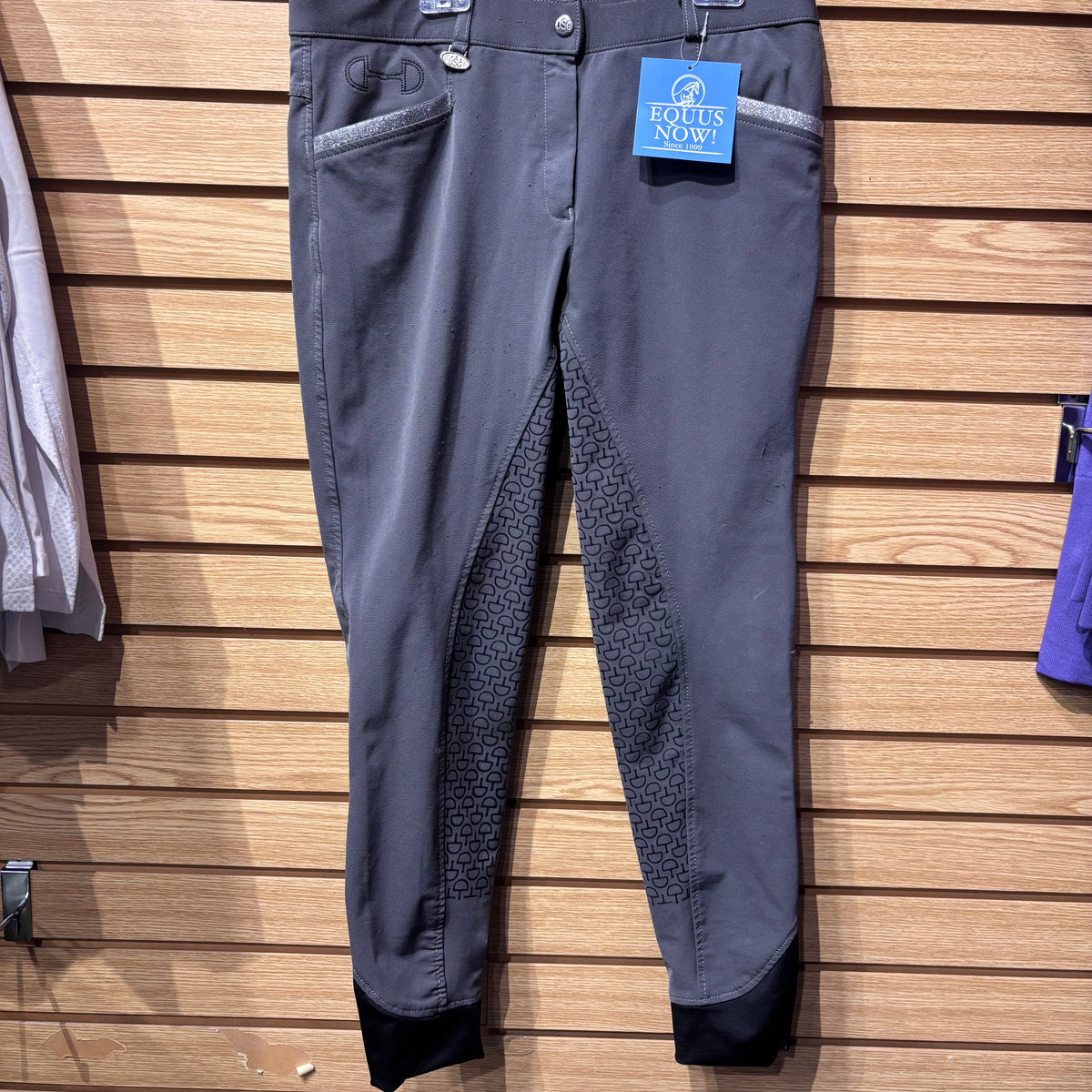 Used USG 32 Grey Full Seat Breeches