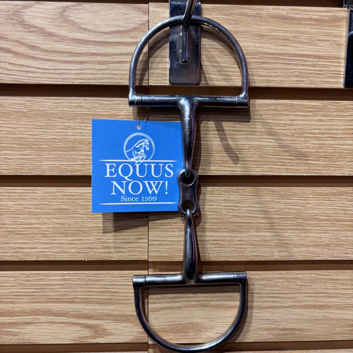 Used 5.5" Korsteel French Link D Ring Snaffle