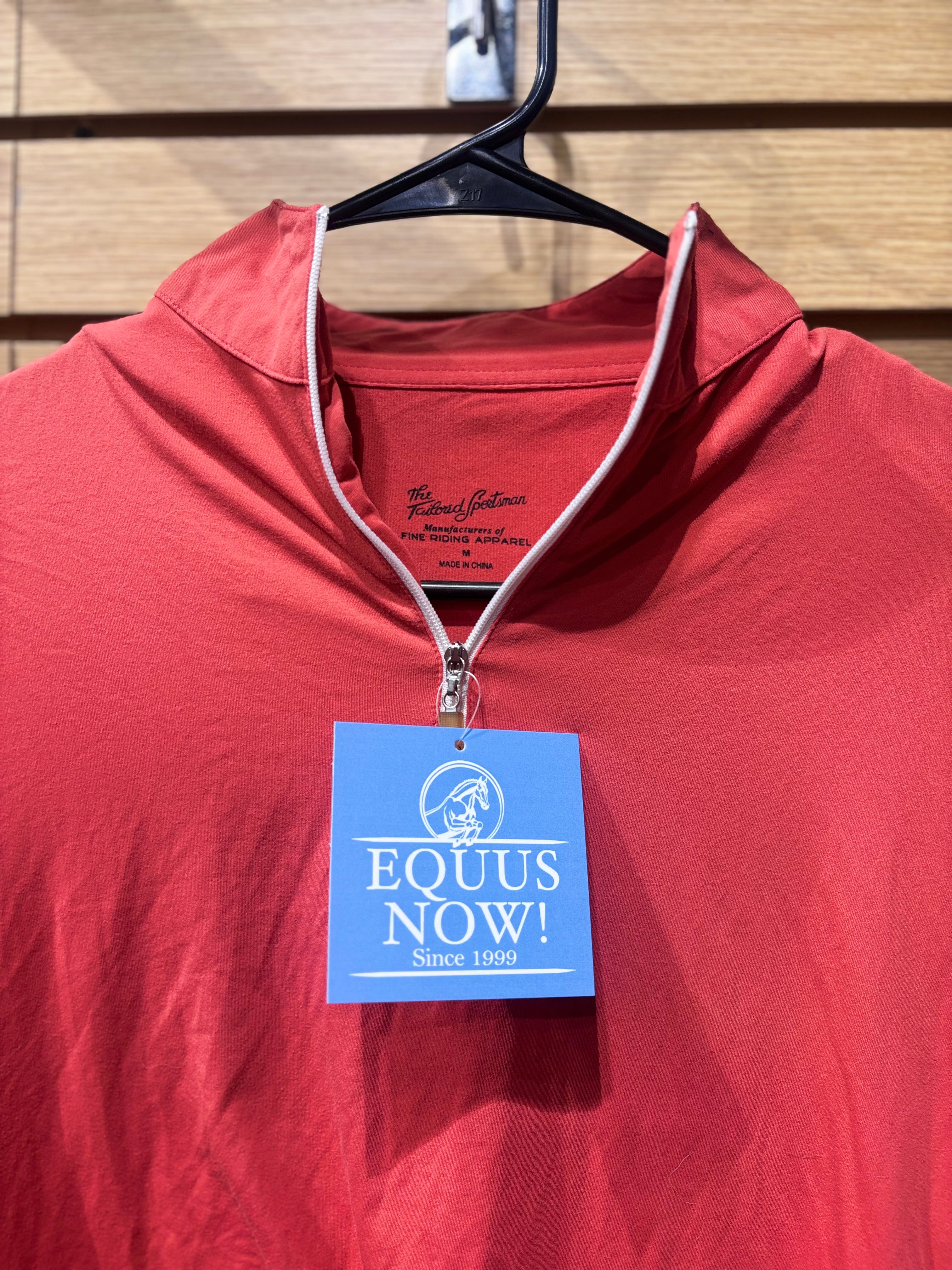 Used Medium Coral Tailored Sportsman Sun Shirt