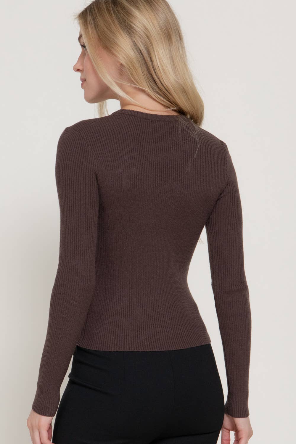 Long Sleeve Crew Neck Sweater