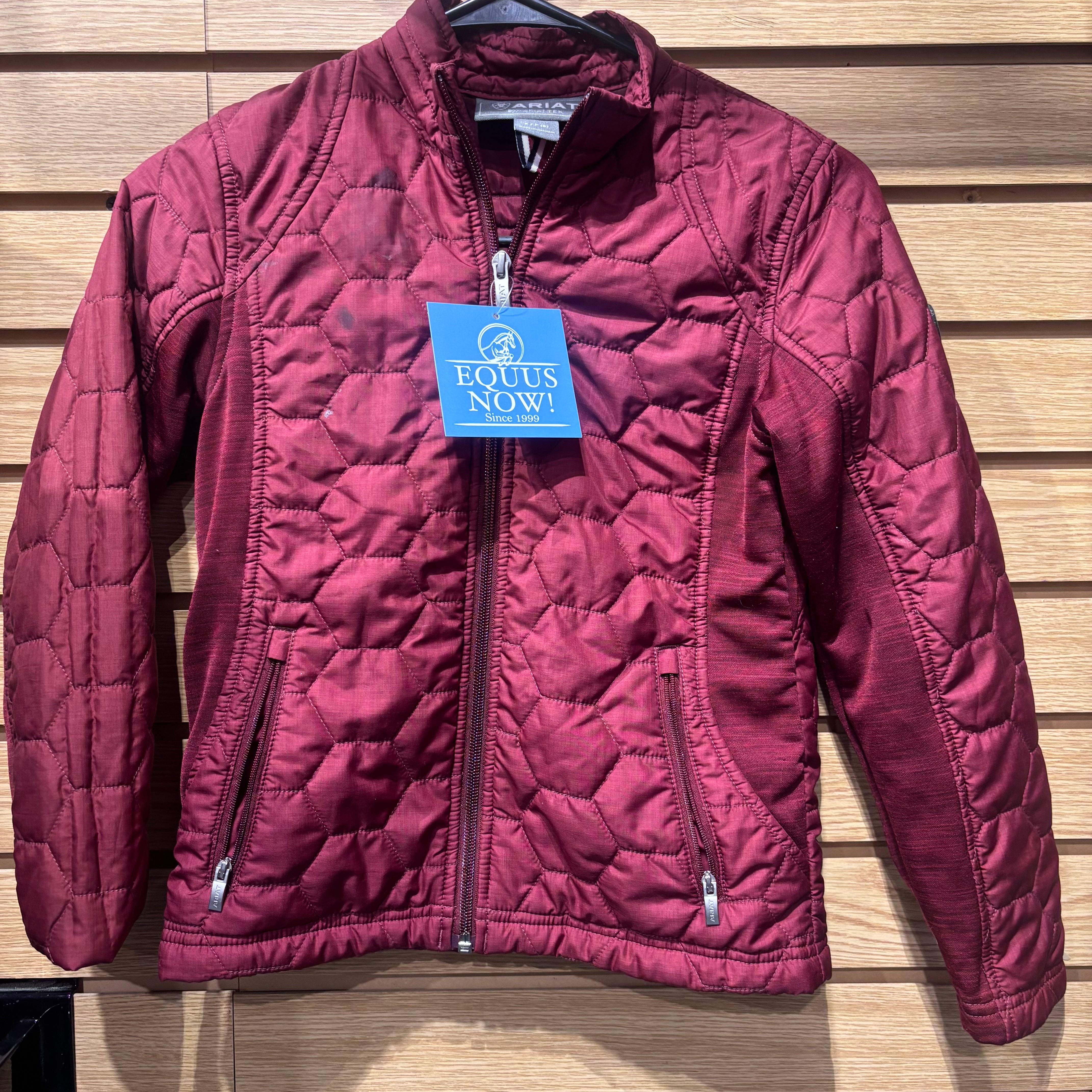 Used Youth Small Maroon AriatTek Jacket