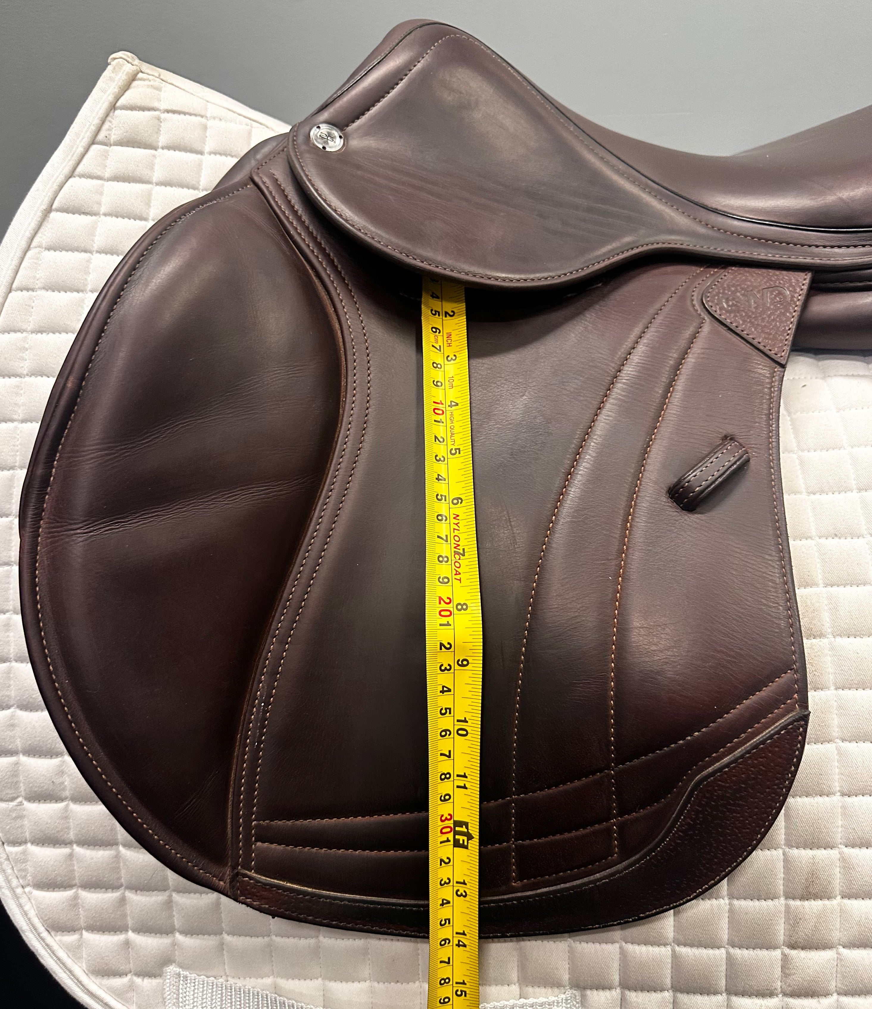 Used CWD Jump Saddle 17.5" Medium Gullet