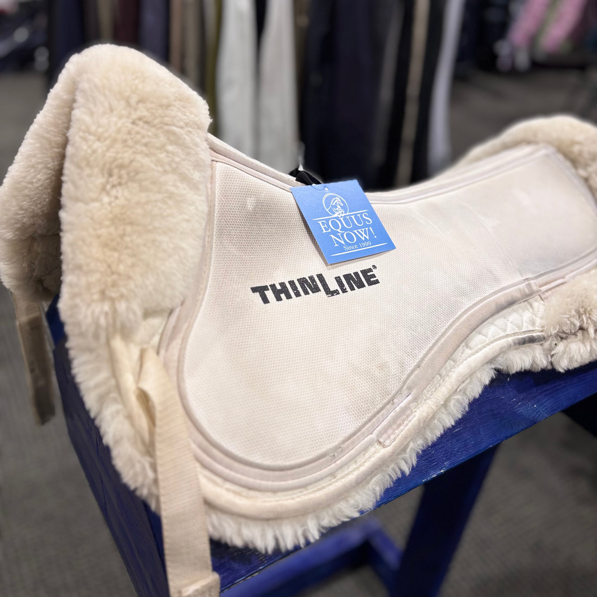 Used Large White Thinline Trifecta Full Sheepskin Half Pad