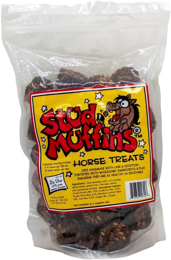 Stud Muffins Original Horse Treat - supporting