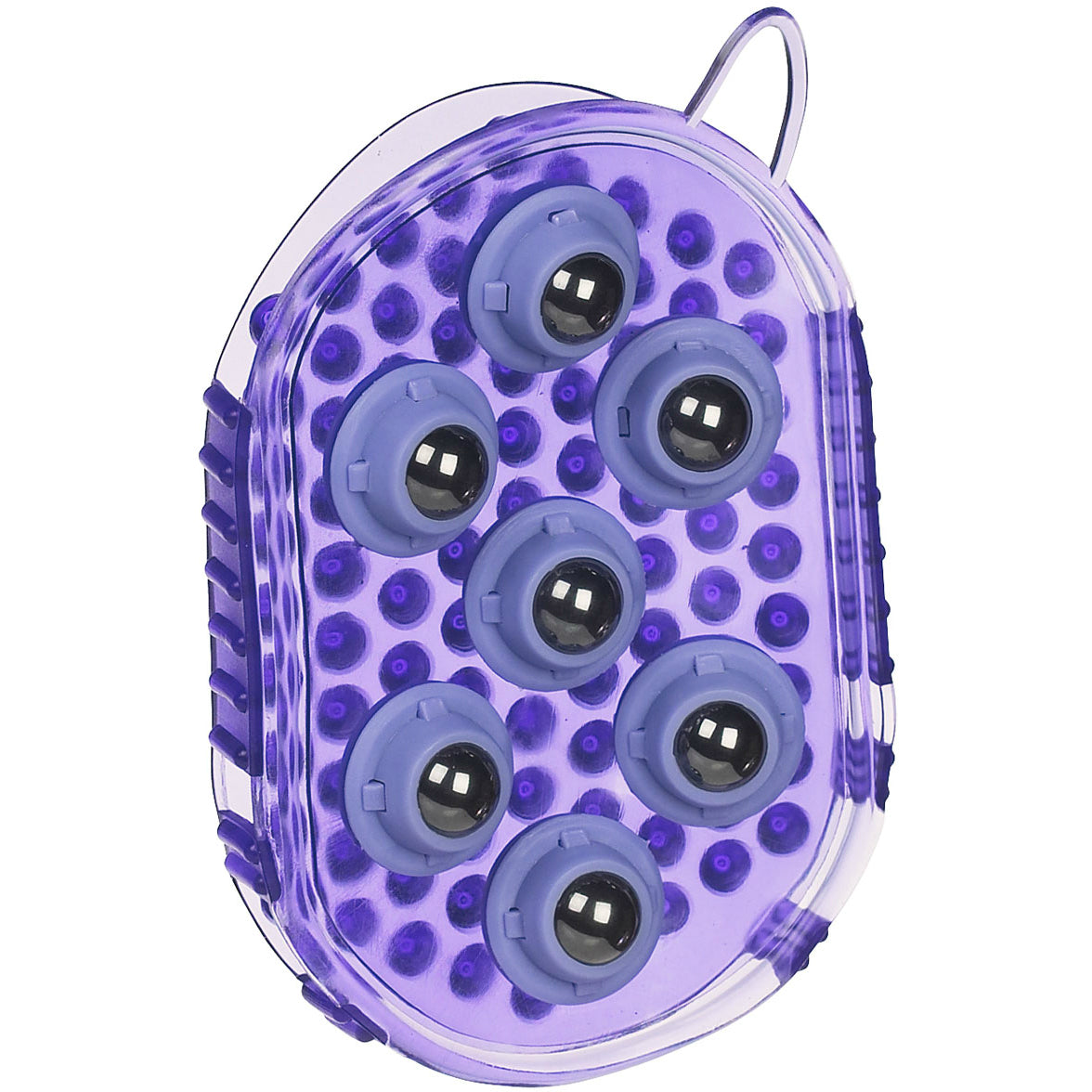 Roma Massage Rubber Mitt - Purple