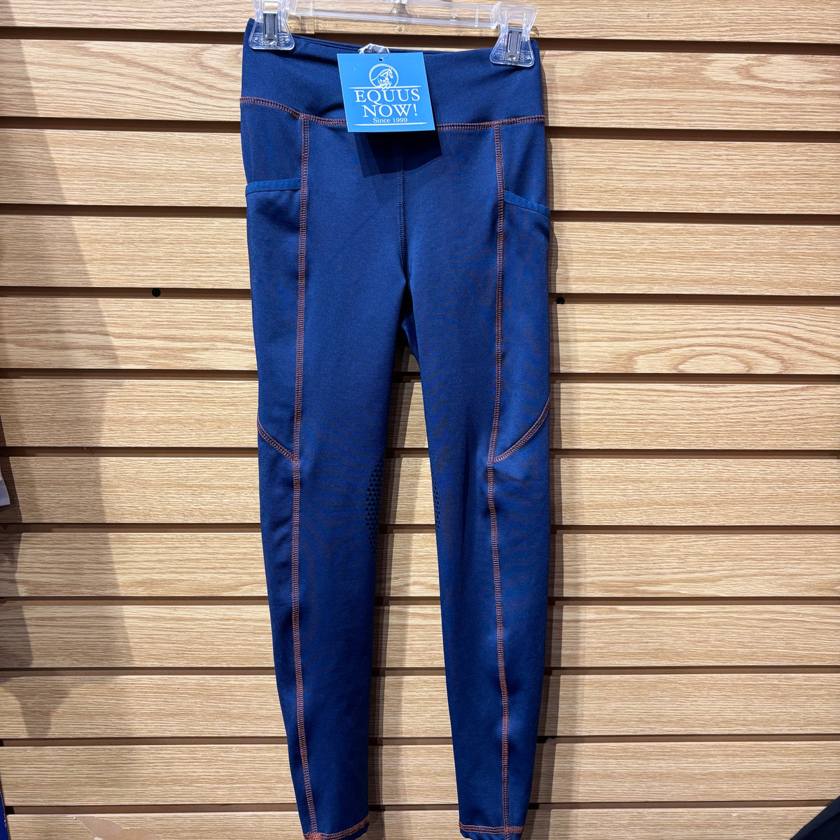 Used Youth Small Blue Riding Sport Tights