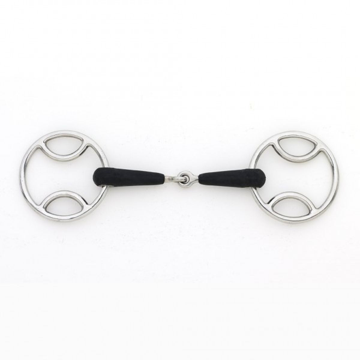 Centaur EcoPure Soft Mouth Jointed Loop Ring Gag Bit - main