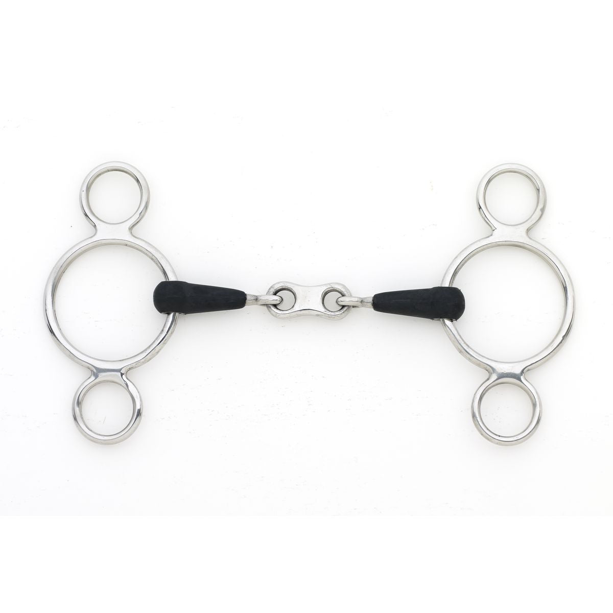 Centaur EcoPure Soft Mouth French Link 2 Ring Gag - main