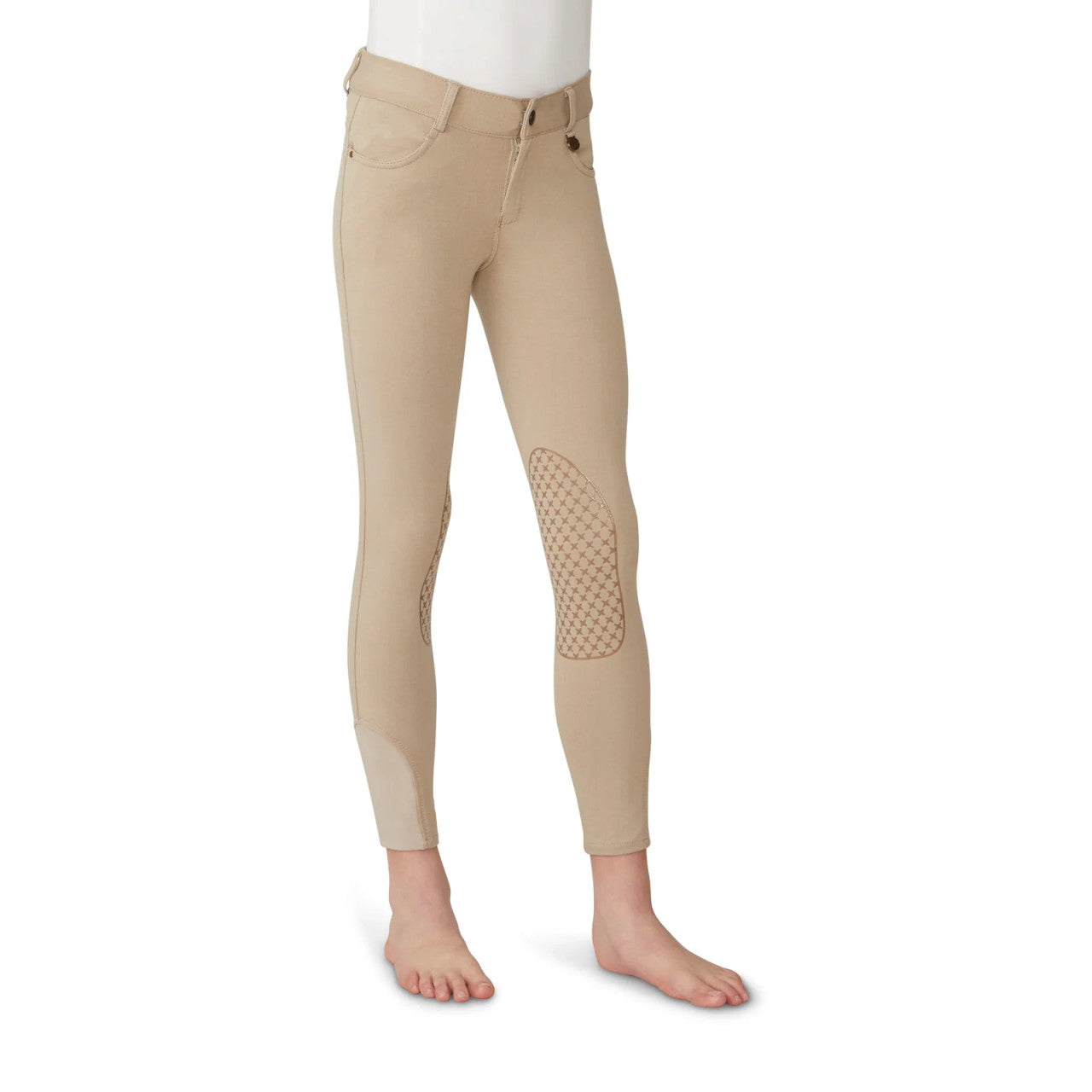 Ovation Kids SoftFlex GRIP-TEC Knee Patch Breech - supporting