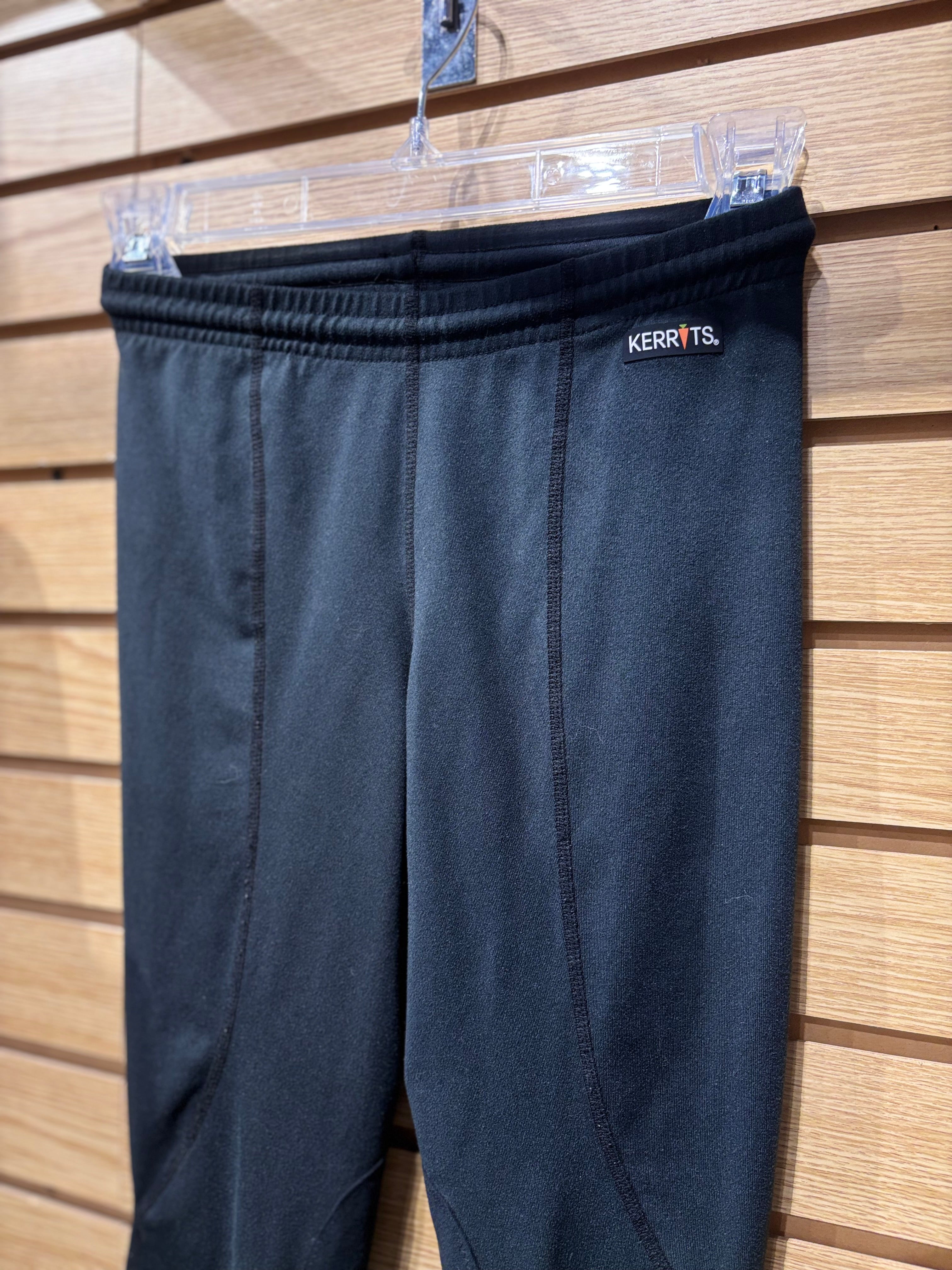 Used Kids Large Black Kerrits Breeches