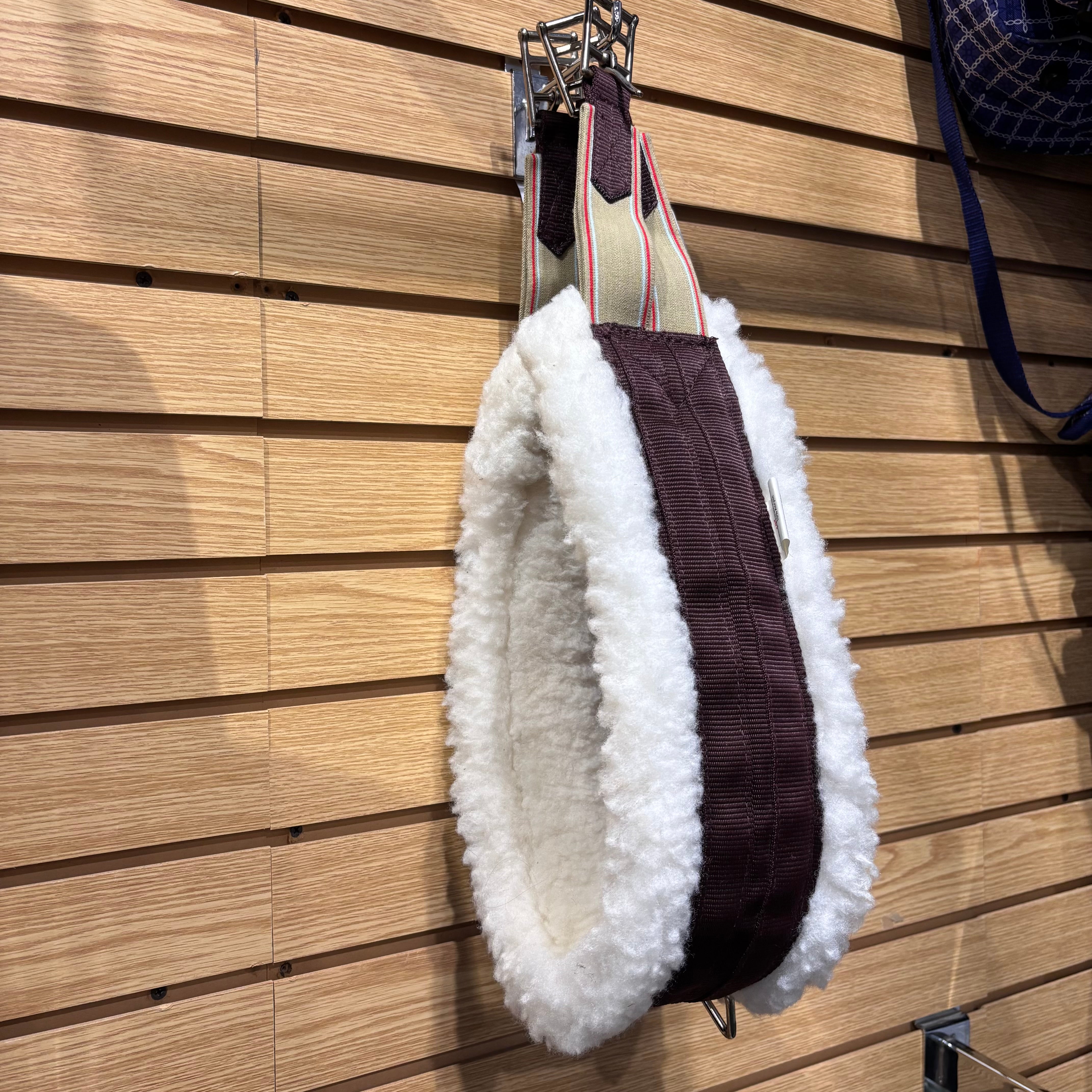Used Brown Fleece Girth