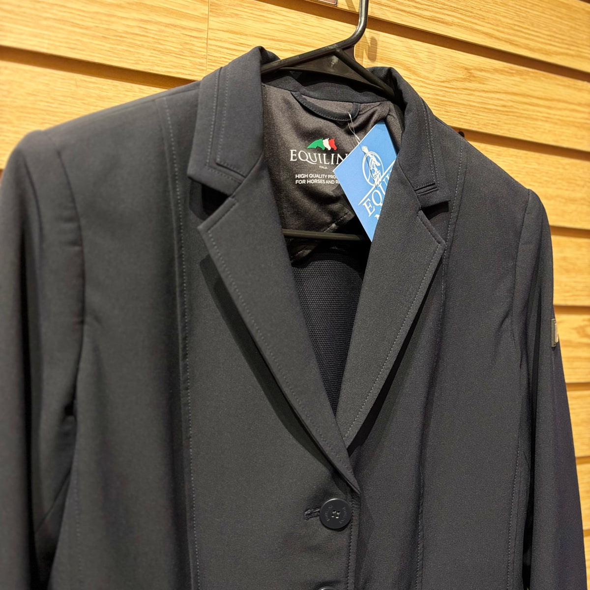 Used IT 42 Navy Equiline Show Coat