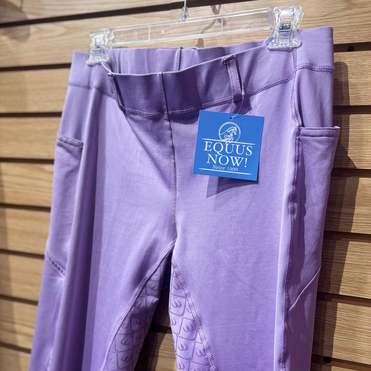 Used XL (32) Lilac Ovation Silicone Full Seat Tights