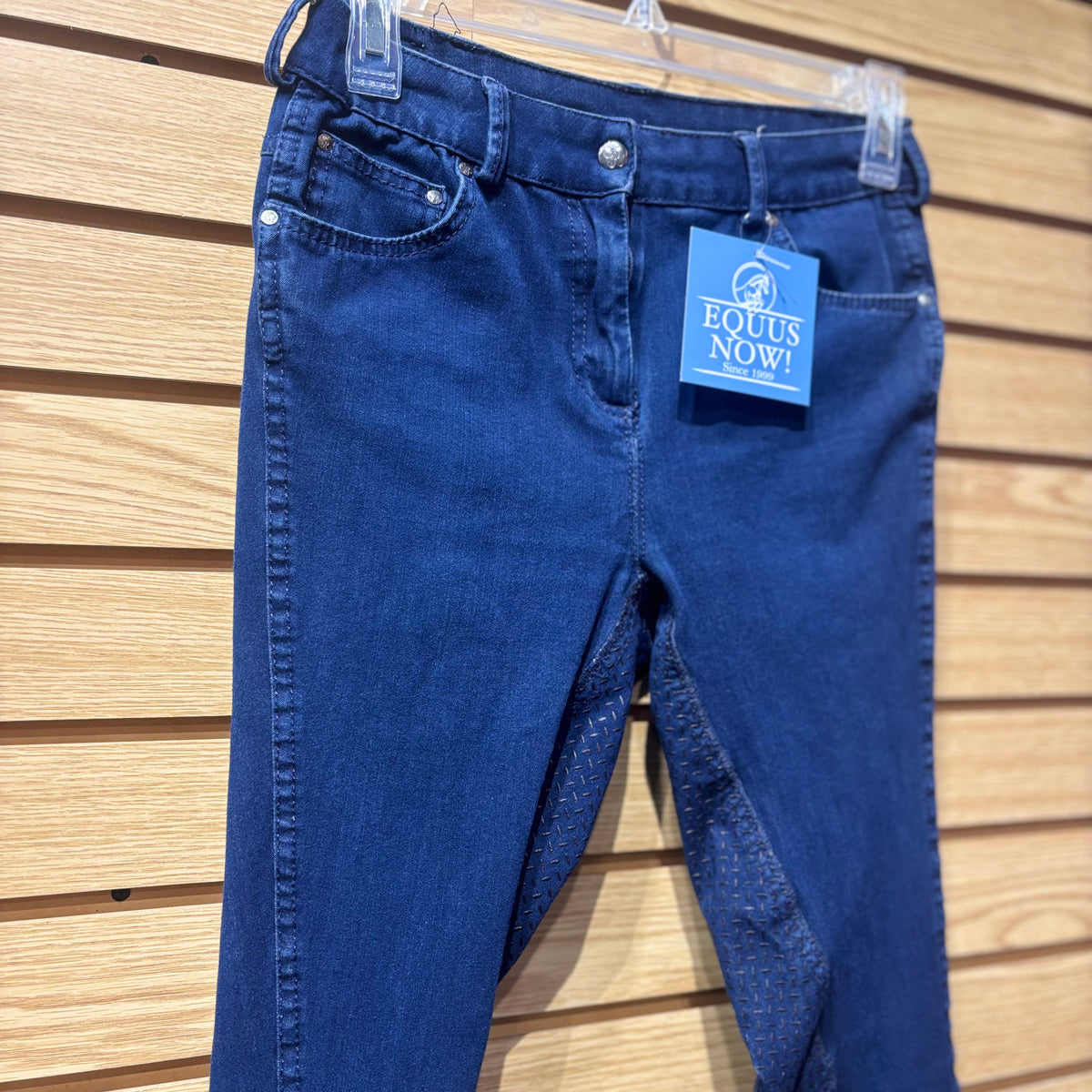 Used 28R GoodeRider Denim Full Seat Silicon Breeches