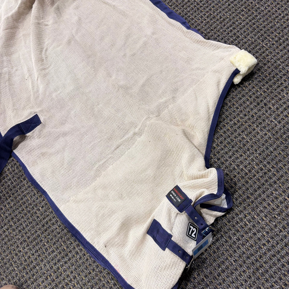 Used 72" White Schneiders Scrim Sheet